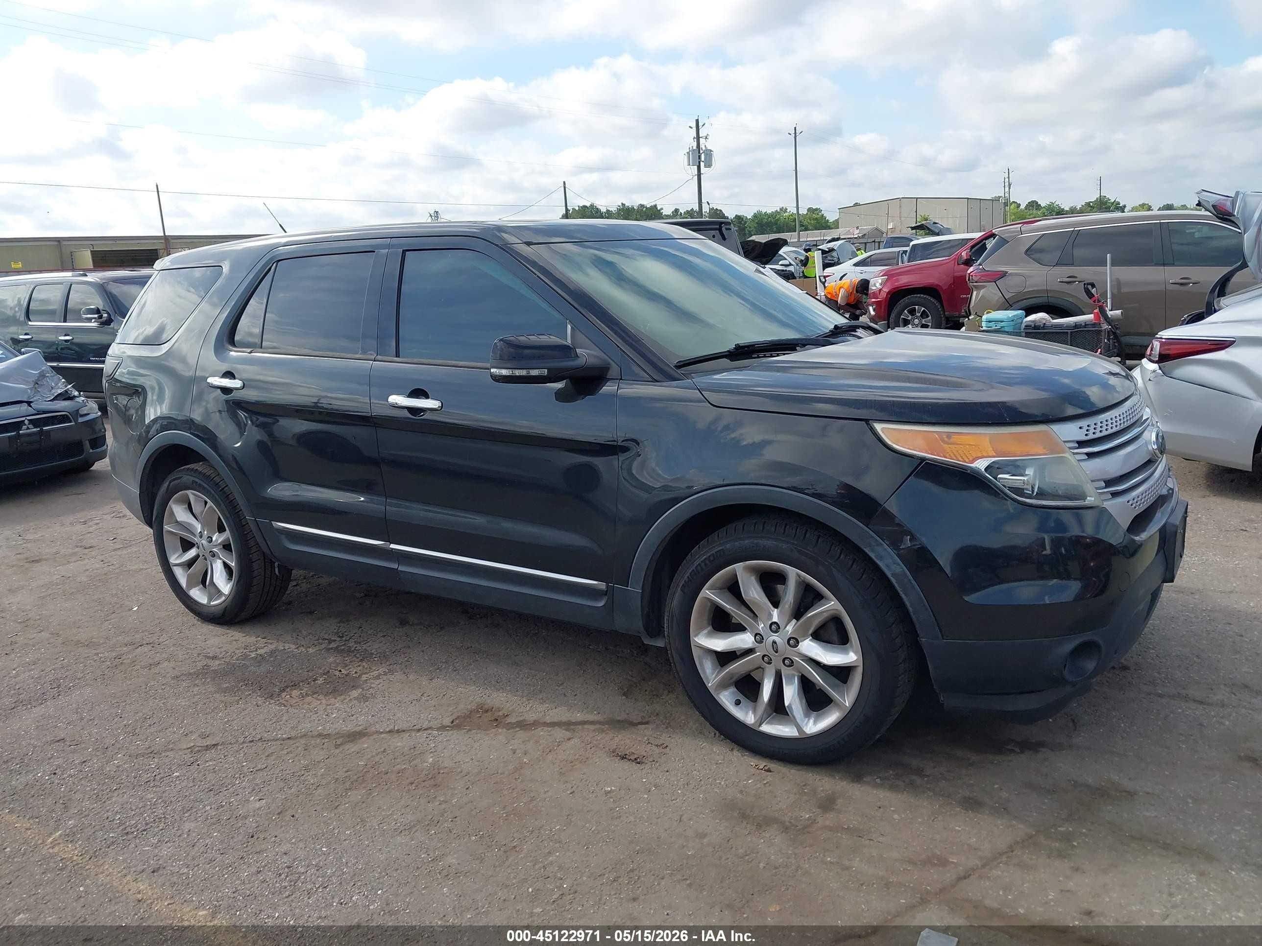 2014 Ford Explorer Xlt Black vin: 1FM5K7D8XEGC34651