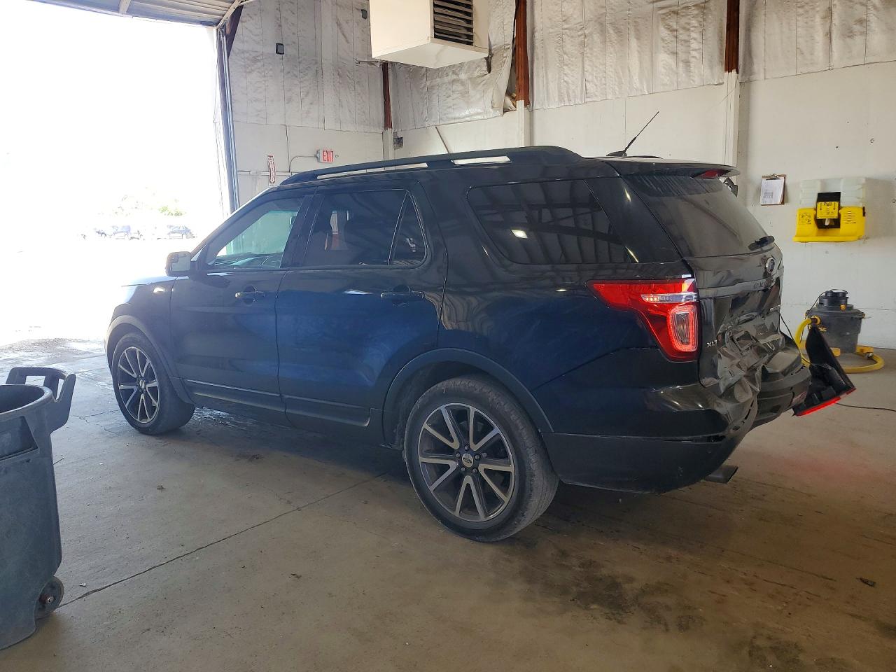 2015 Ford Explorer Xlt Gray vin: 1FM5K7D8XFGA19207