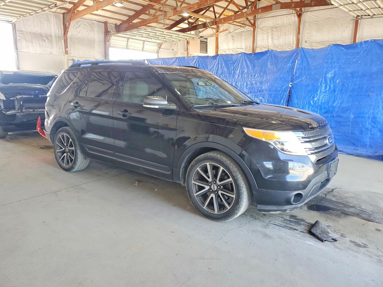 2015 Ford Explorer Xlt Gray vin: 1FM5K7D8XFGA19207
