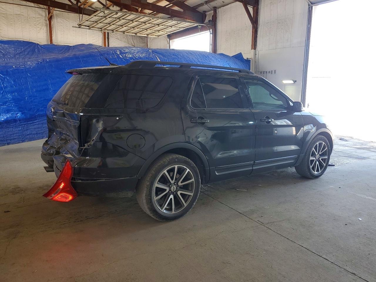 2015 Ford Explorer Xlt Gray vin: 1FM5K7D8XFGA19207