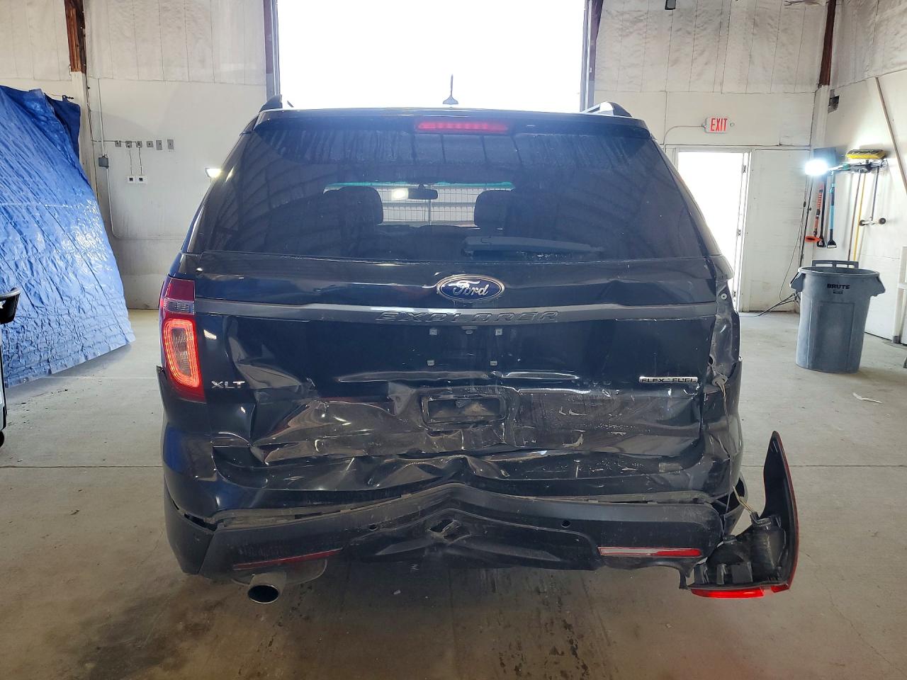 2015 Ford Explorer Xlt Gray vin: 1FM5K7D8XFGA19207