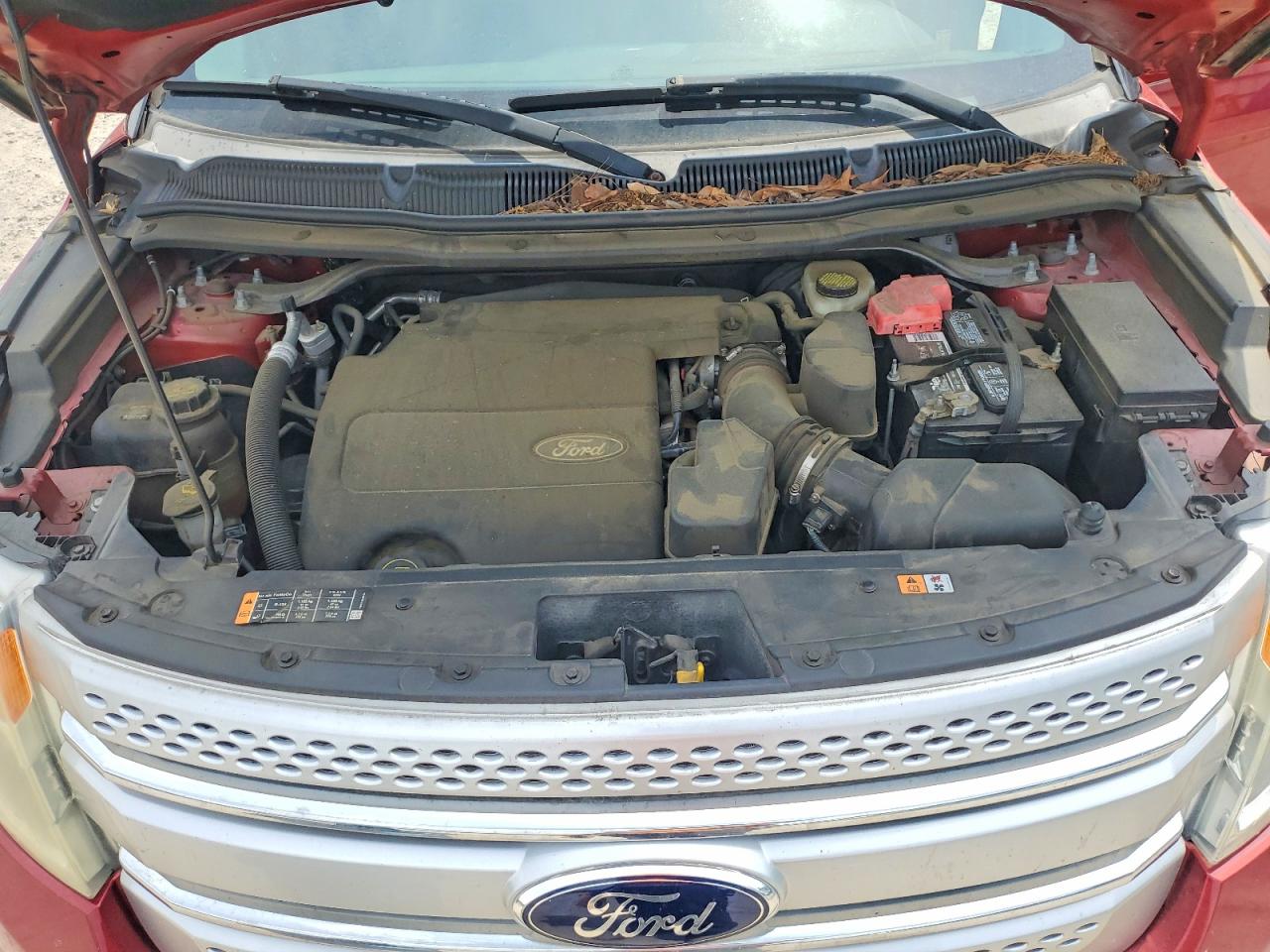 2015 Ford Explorer Xlt Red vin: 1FM5K7D8XFGA67998