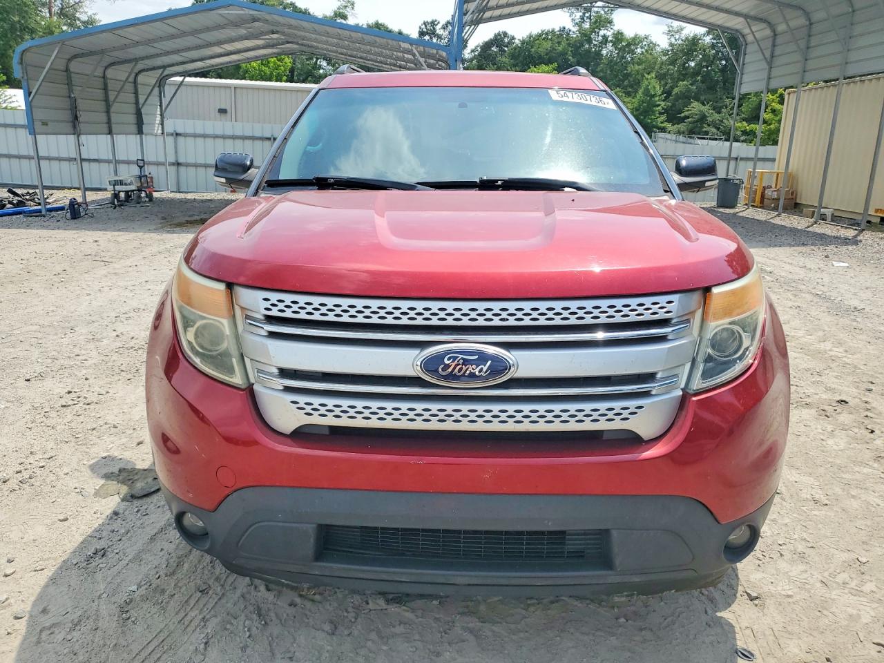 2015 Ford Explorer Xlt Red vin: 1FM5K7D8XFGA67998