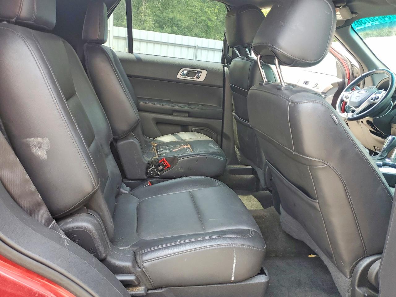 2015 Ford Explorer Xlt Red vin: 1FM5K7D8XFGA67998