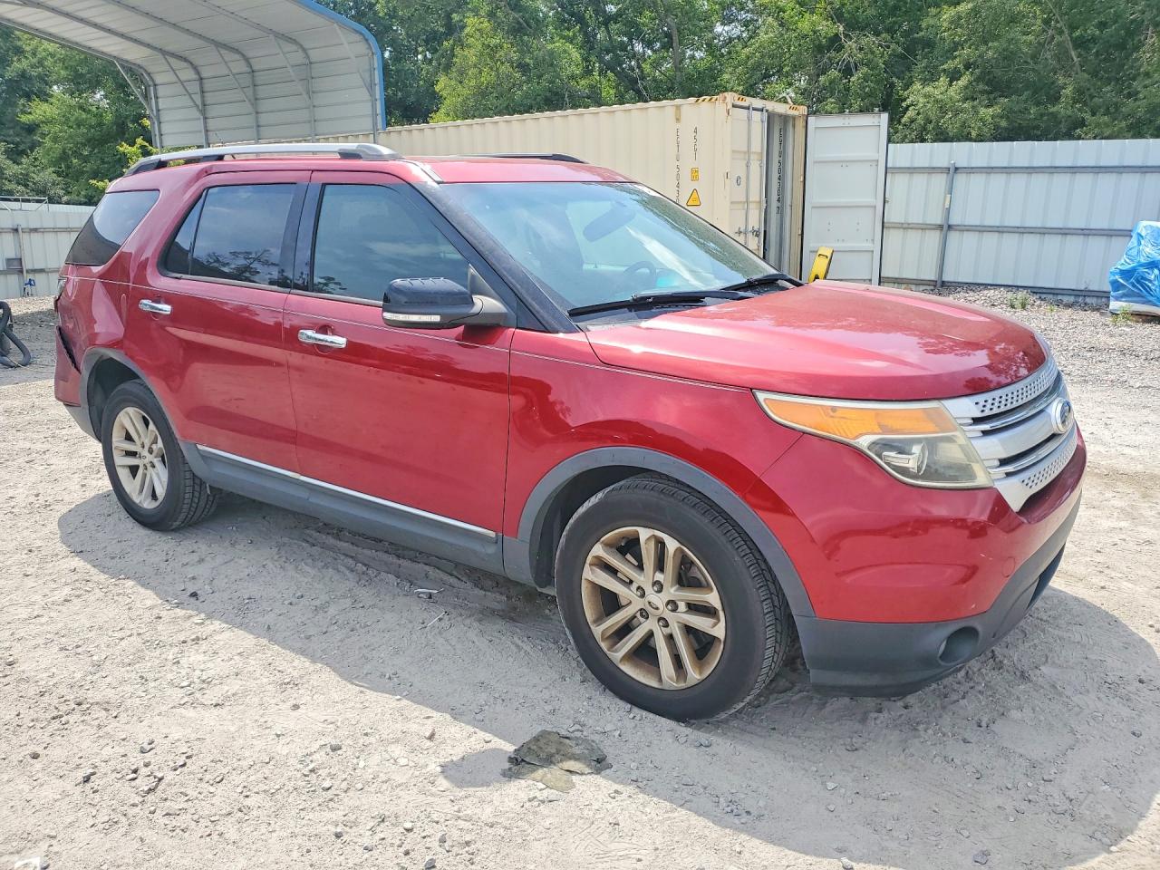 2015 Ford Explorer Xlt Red vin: 1FM5K7D8XFGA67998
