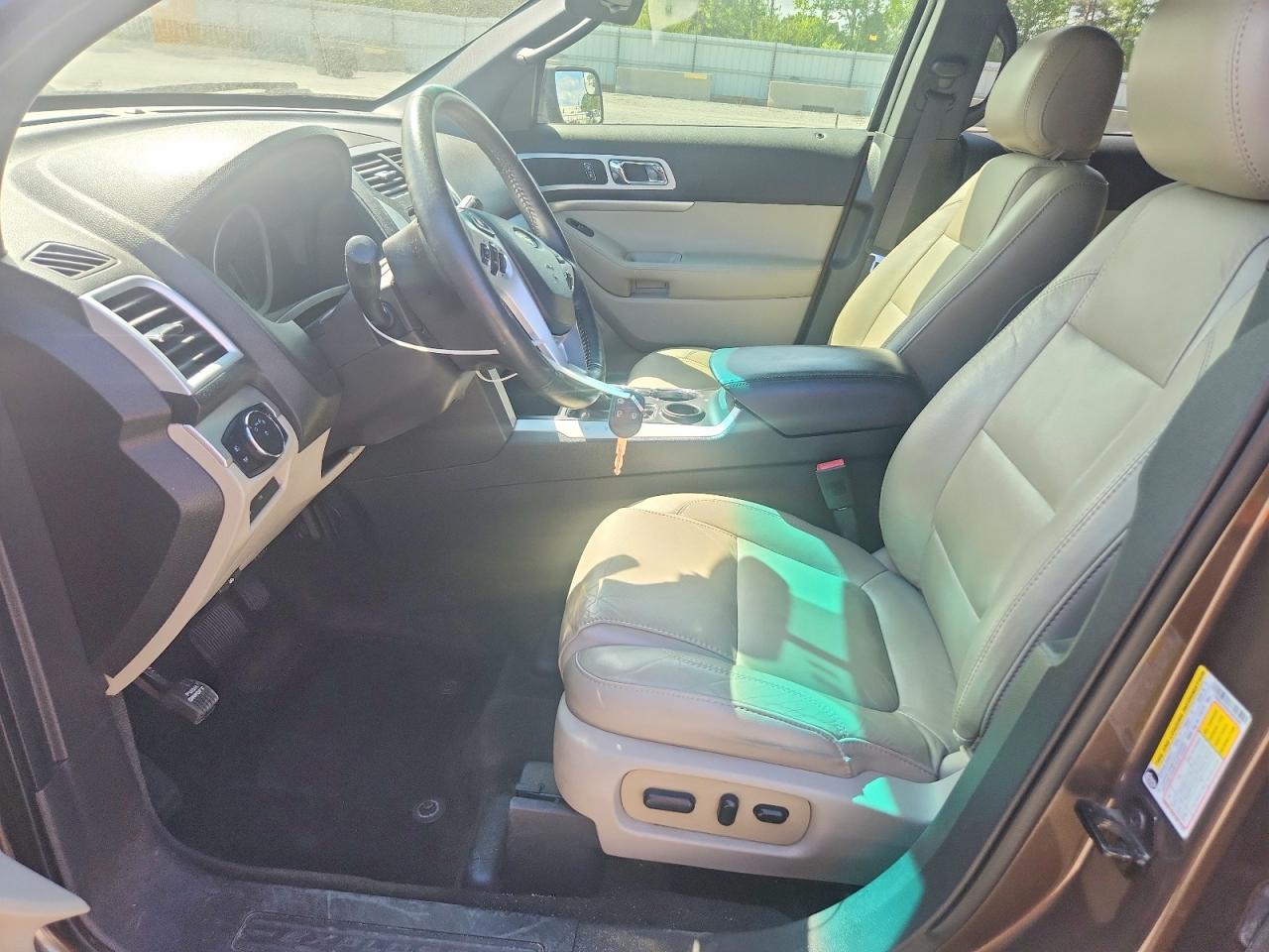 2015 Ford Explorer Xlt Tan vin: 1FM5K7D8XFGA82663