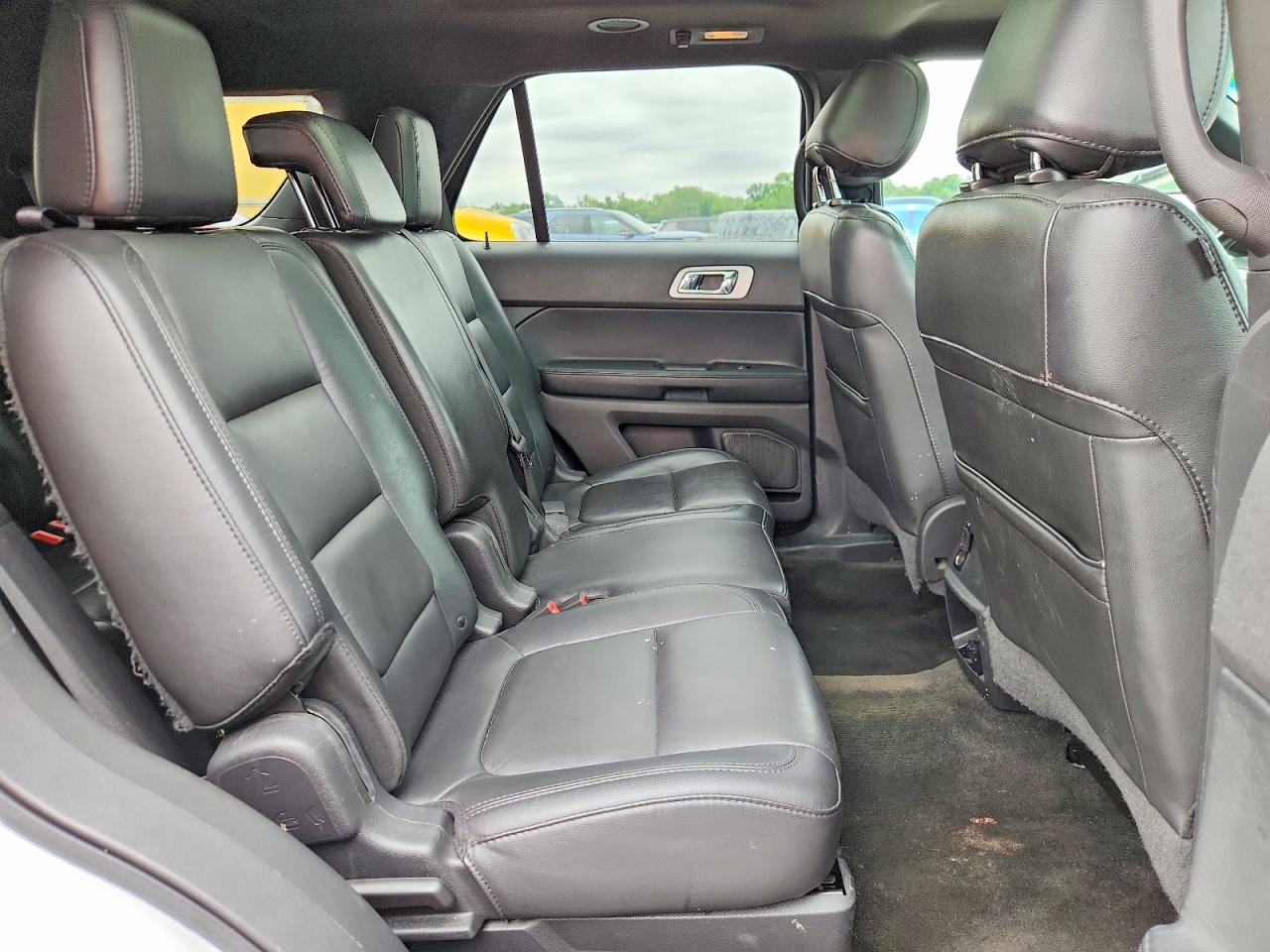 2015 Ford Explorer Xlt White vin: 1FM5K7D8XFGA92190