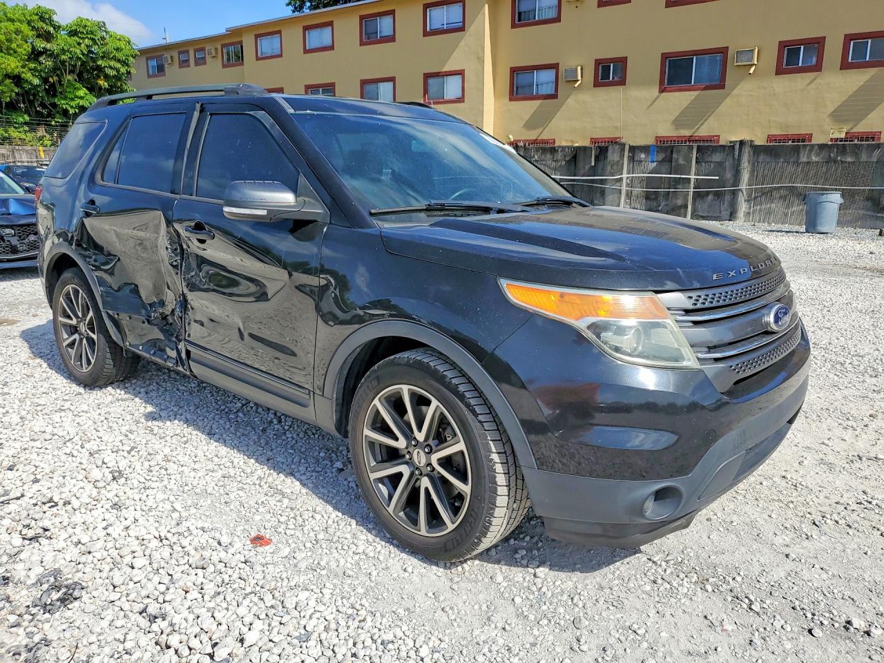 2015 Ford Explorer Xlt Black vin: 1FM5K7D8XFGA96241