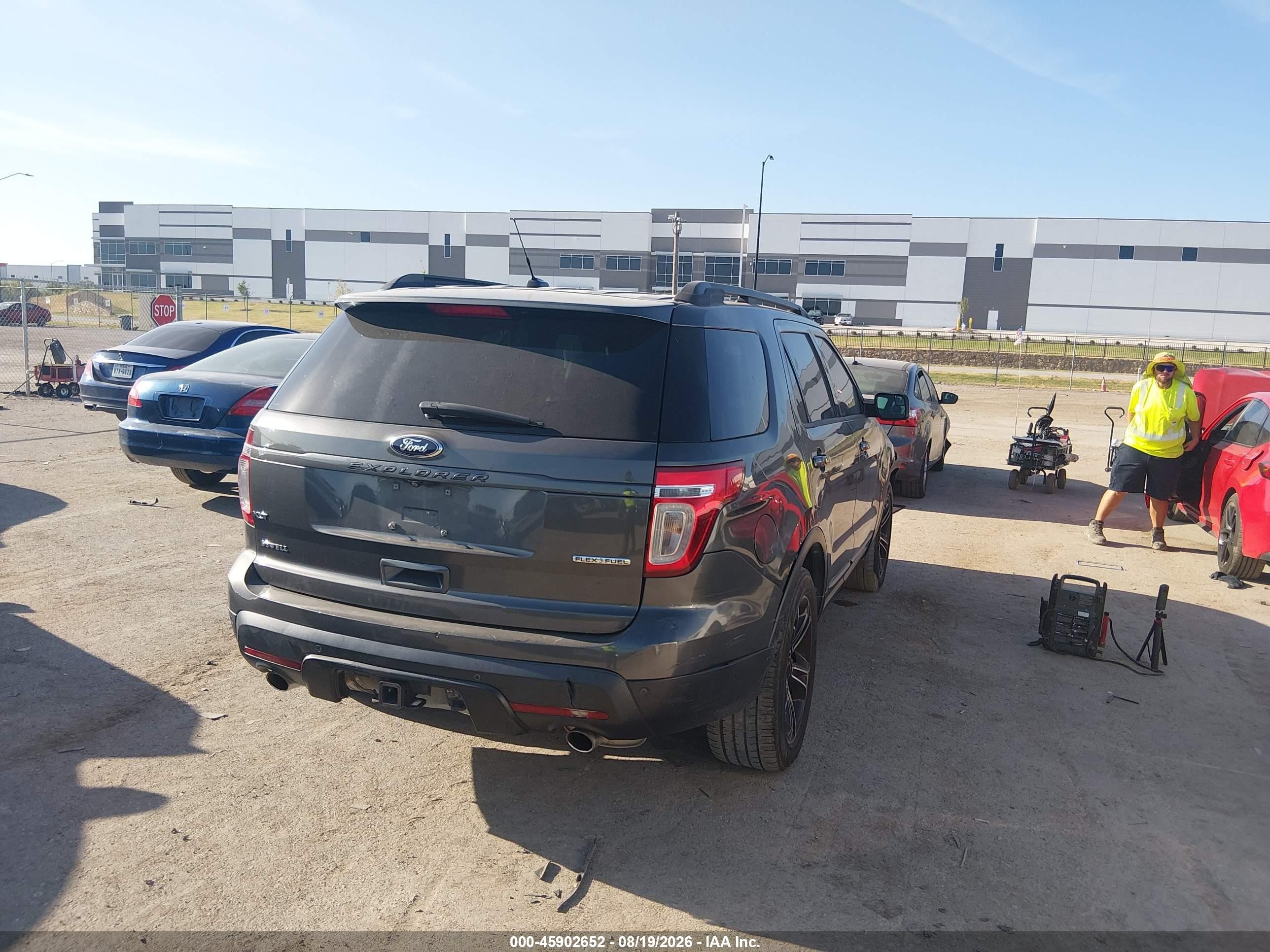 2015 Ford Explorer Xlt Gray vin: 1FM5K7D8XFGB66871