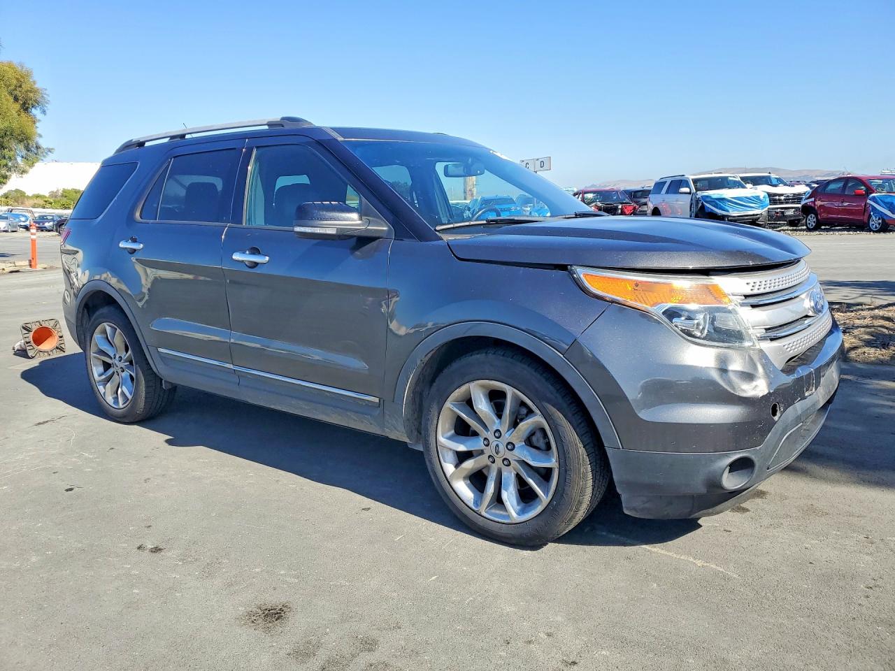 2015 Ford Explorer Xlt Угольный vin: 1FM5K7D8XFGB80978