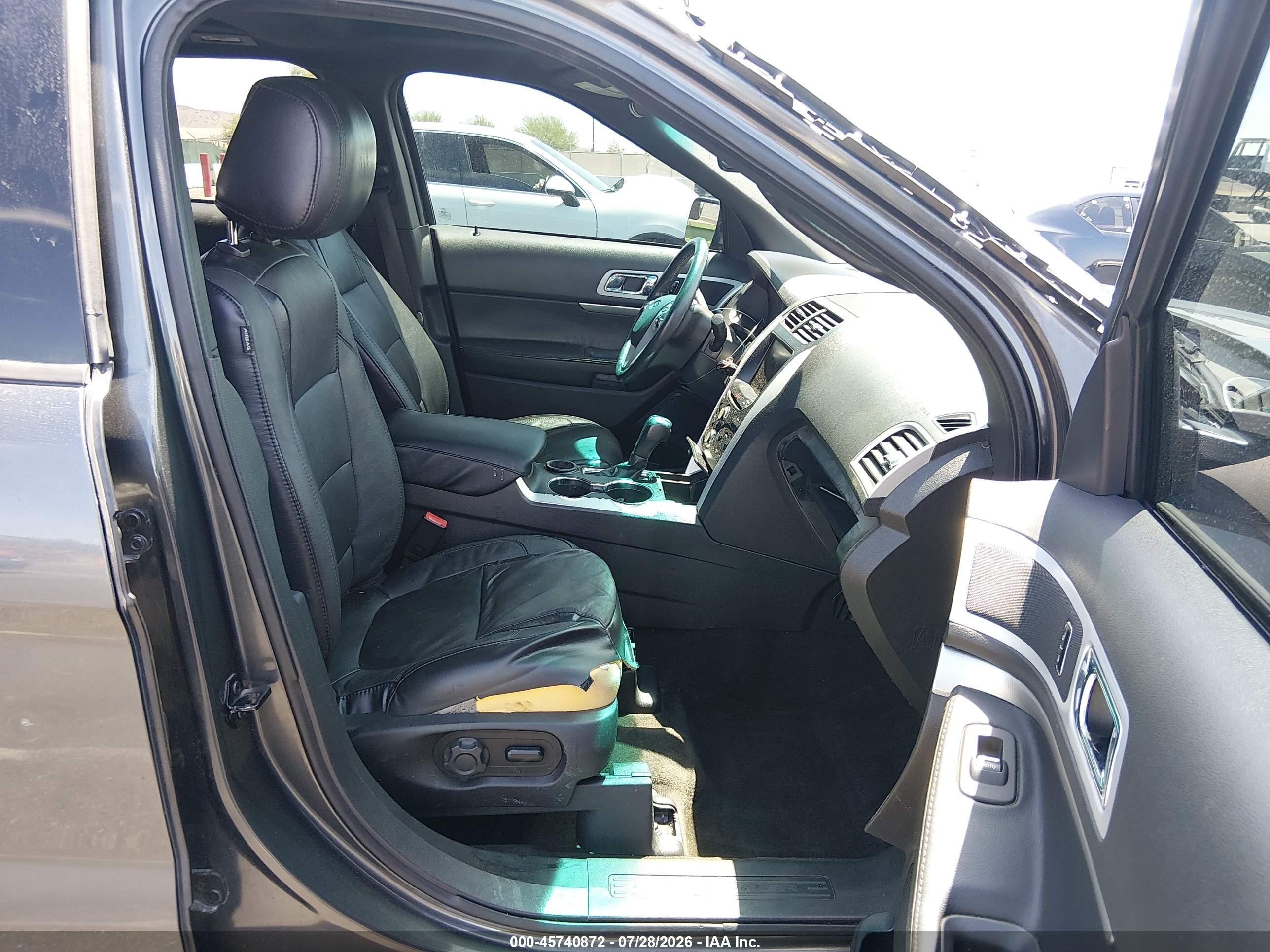 2015 Ford Explorer Xlt Gray vin: 1FM5K7D8XFGC06110