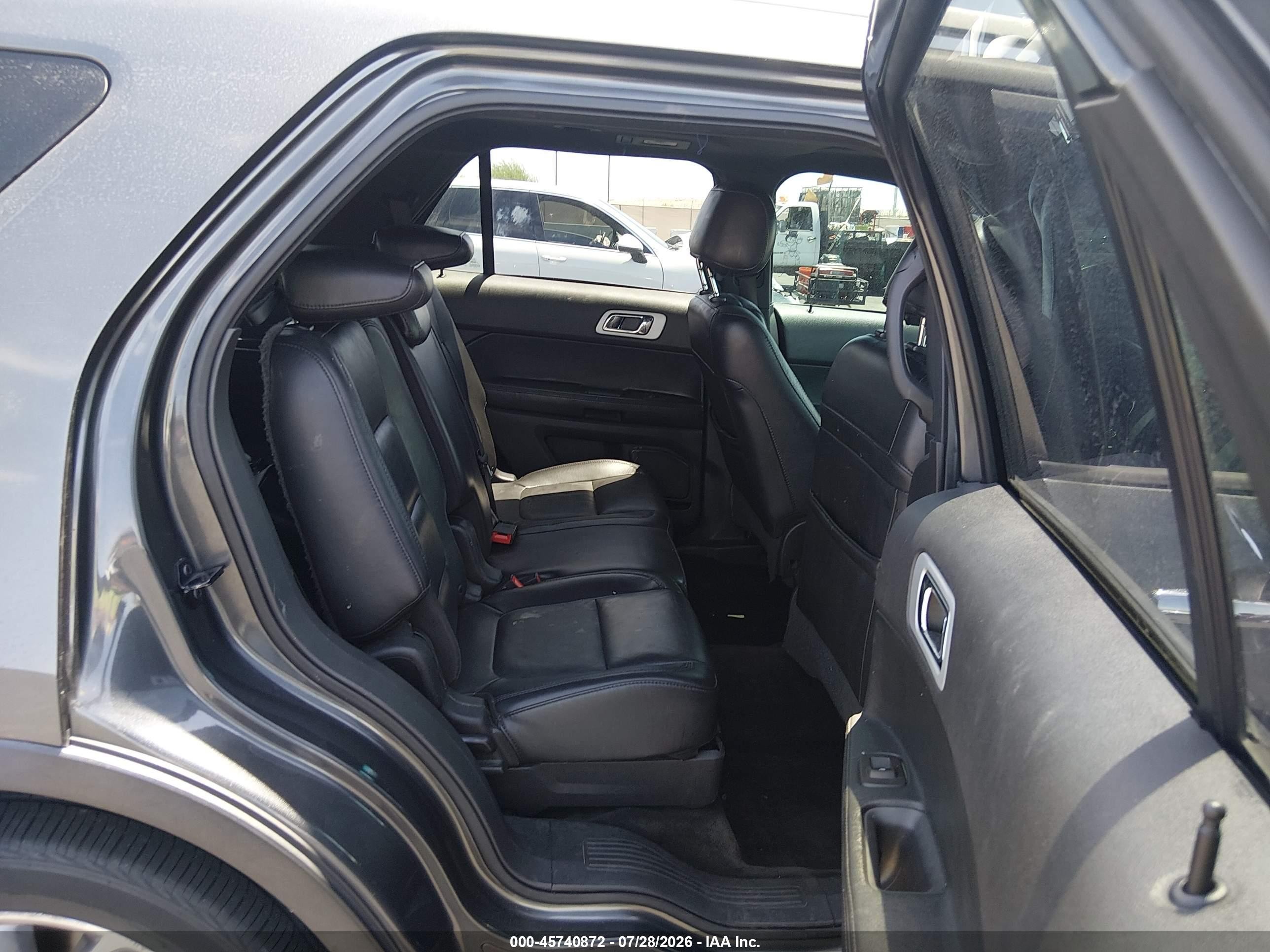 2015 Ford Explorer Xlt Gray vin: 1FM5K7D8XFGC06110