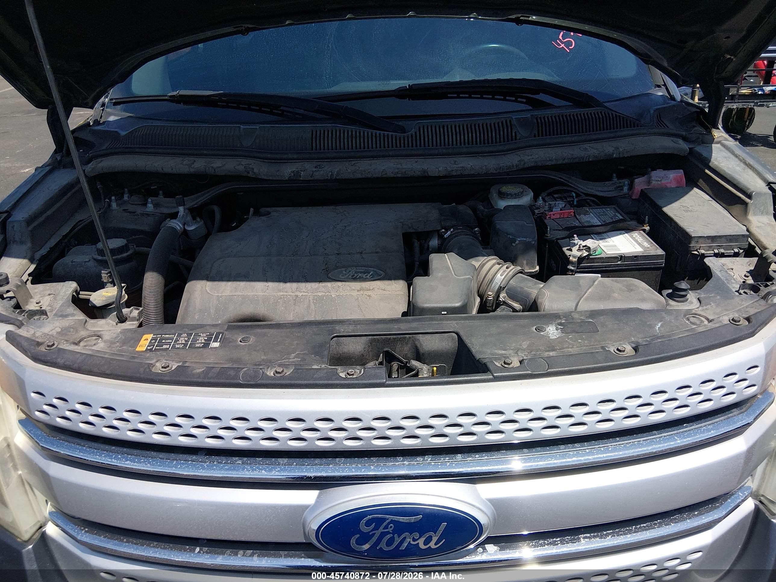 2015 Ford Explorer Xlt Gray vin: 1FM5K7D8XFGC06110