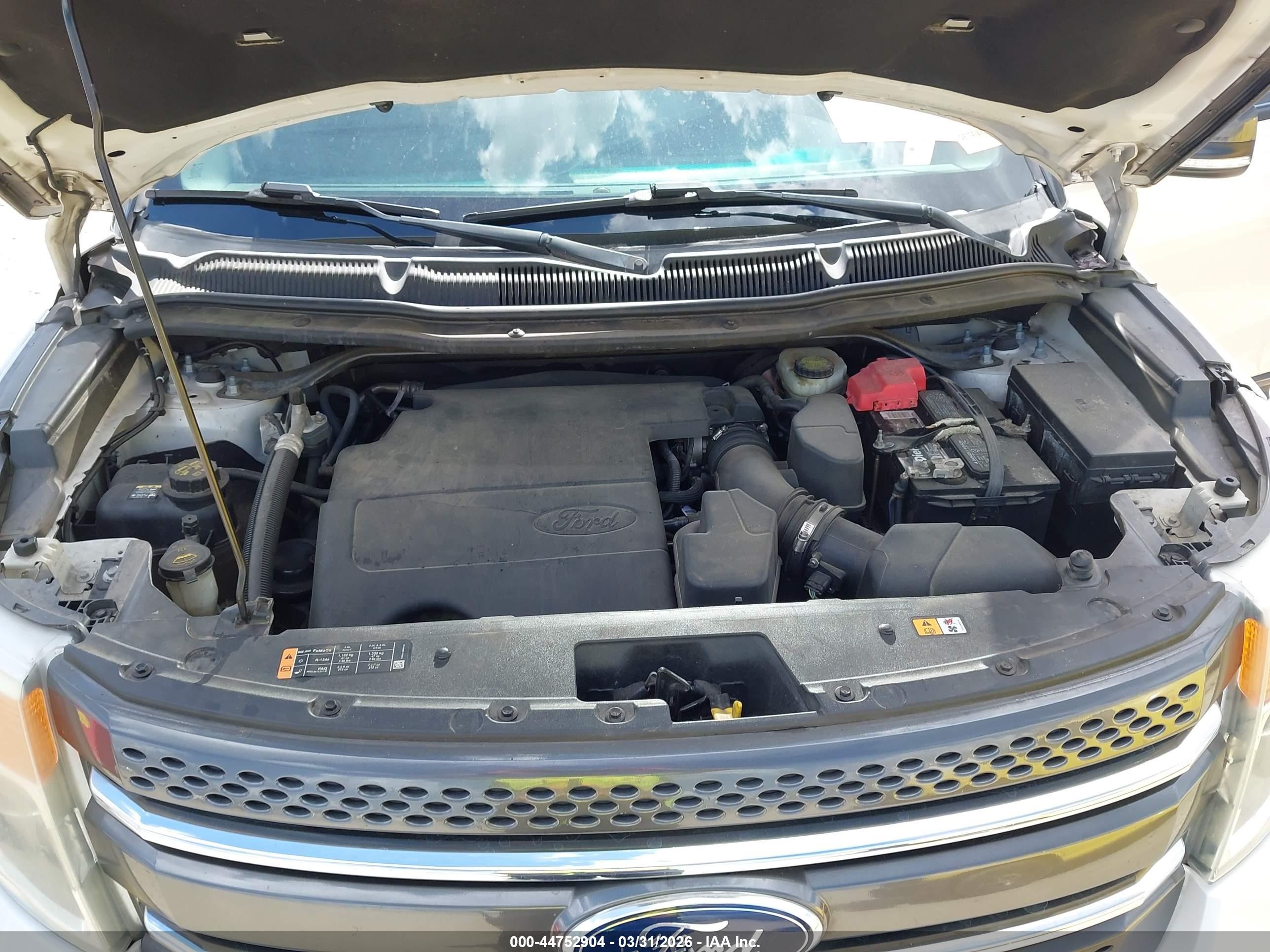 2015 Ford Explorer Xlt White vin: 1FM5K7D8XFGC45392