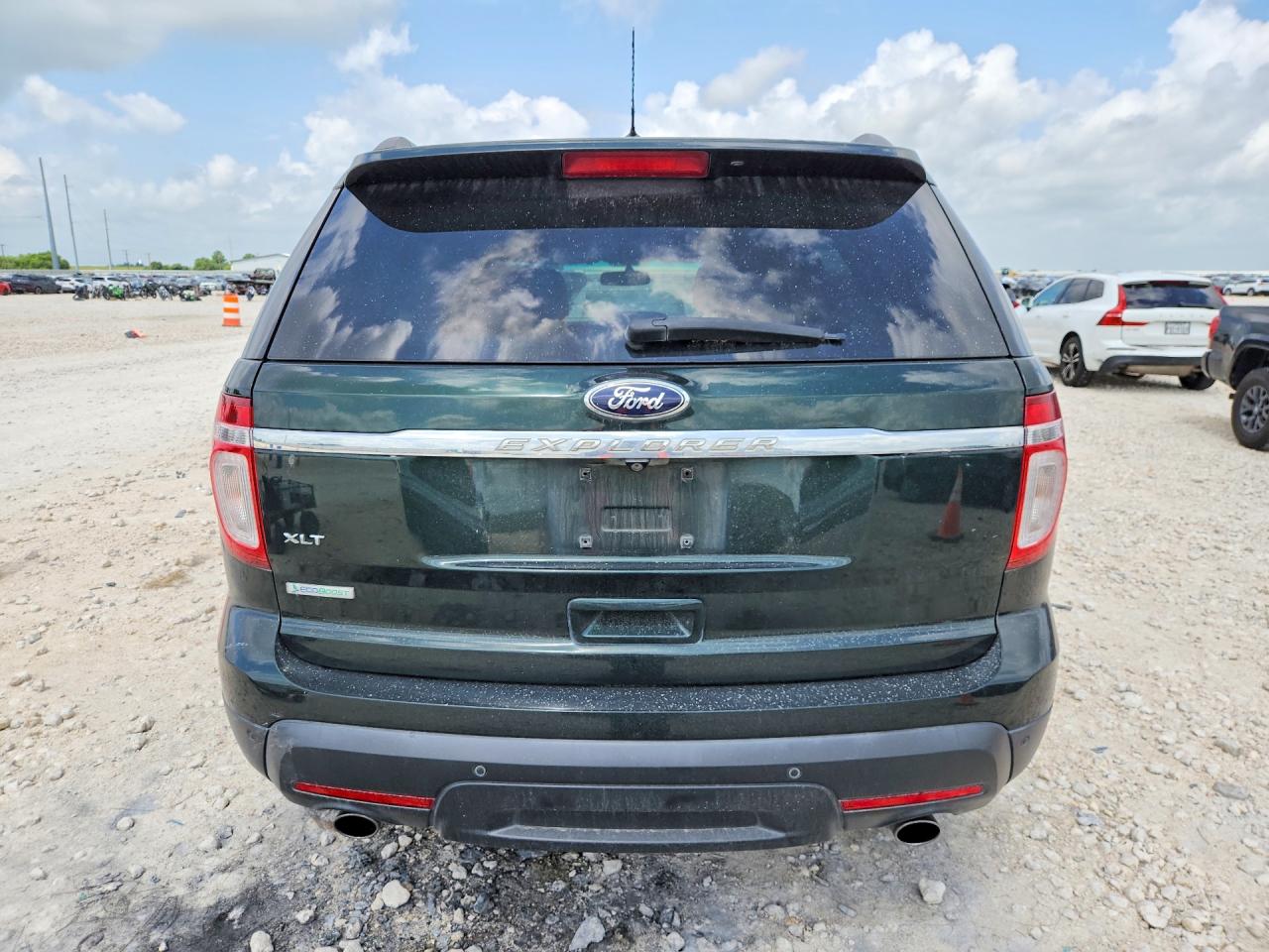 2013 Ford Explorer Xlt Green vin: 1FM5K7D90DGA04057