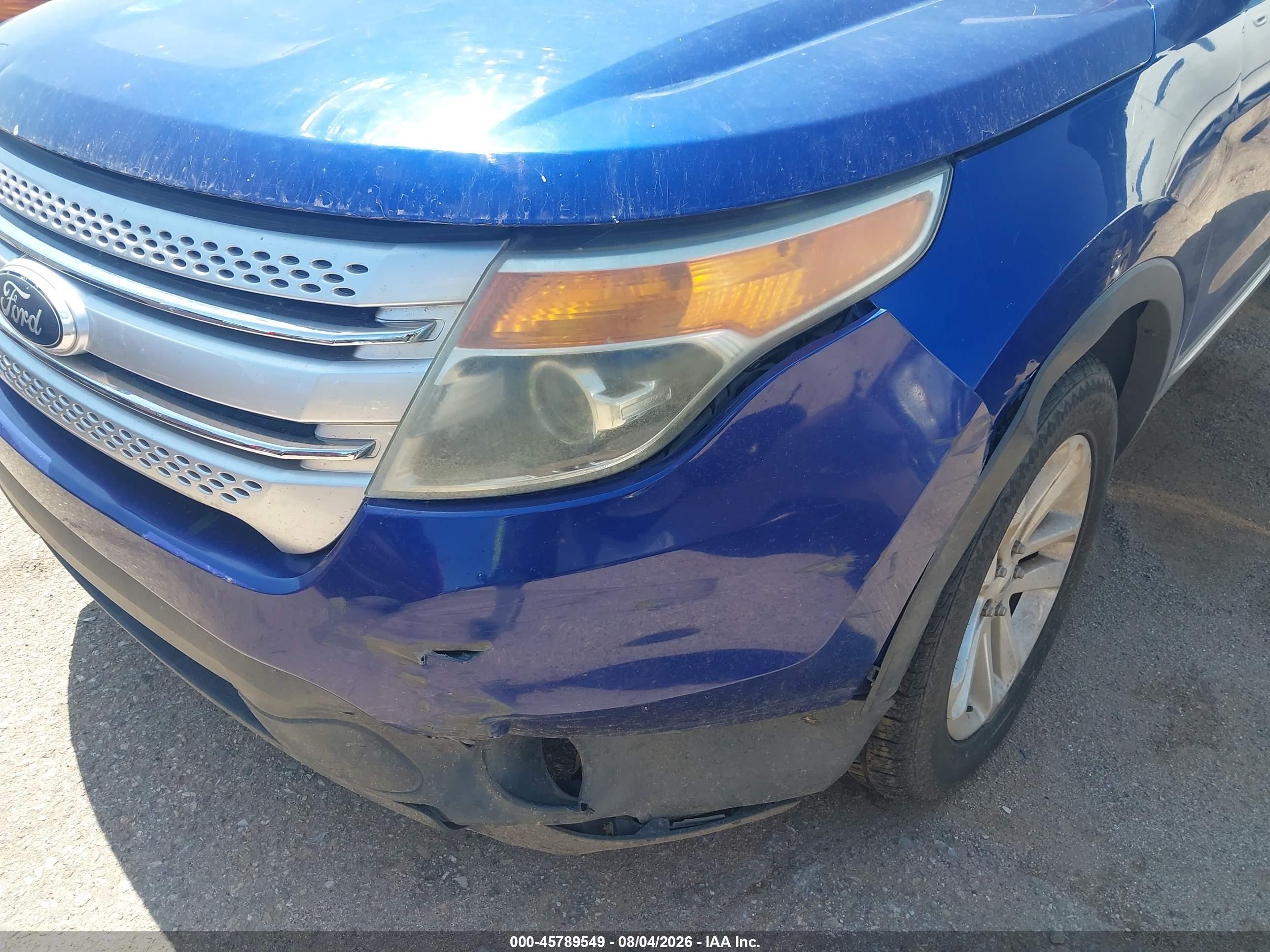 2013 Ford Explorer Xlt Синий vin: 1FM5K7D90DGA17746