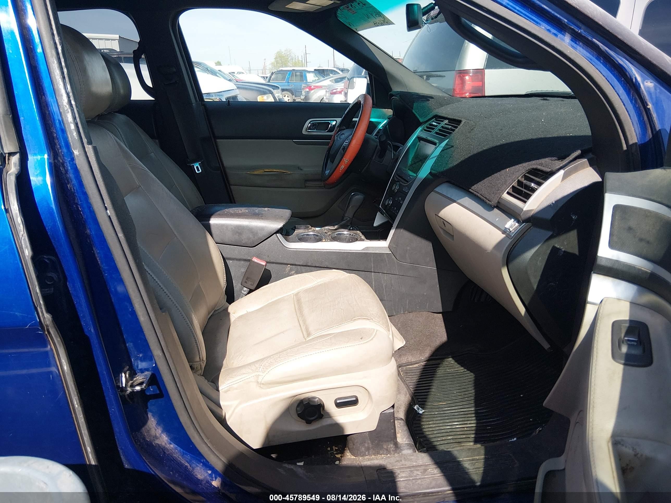 2013 Ford Explorer Xlt Синий vin: 1FM5K7D90DGA17746