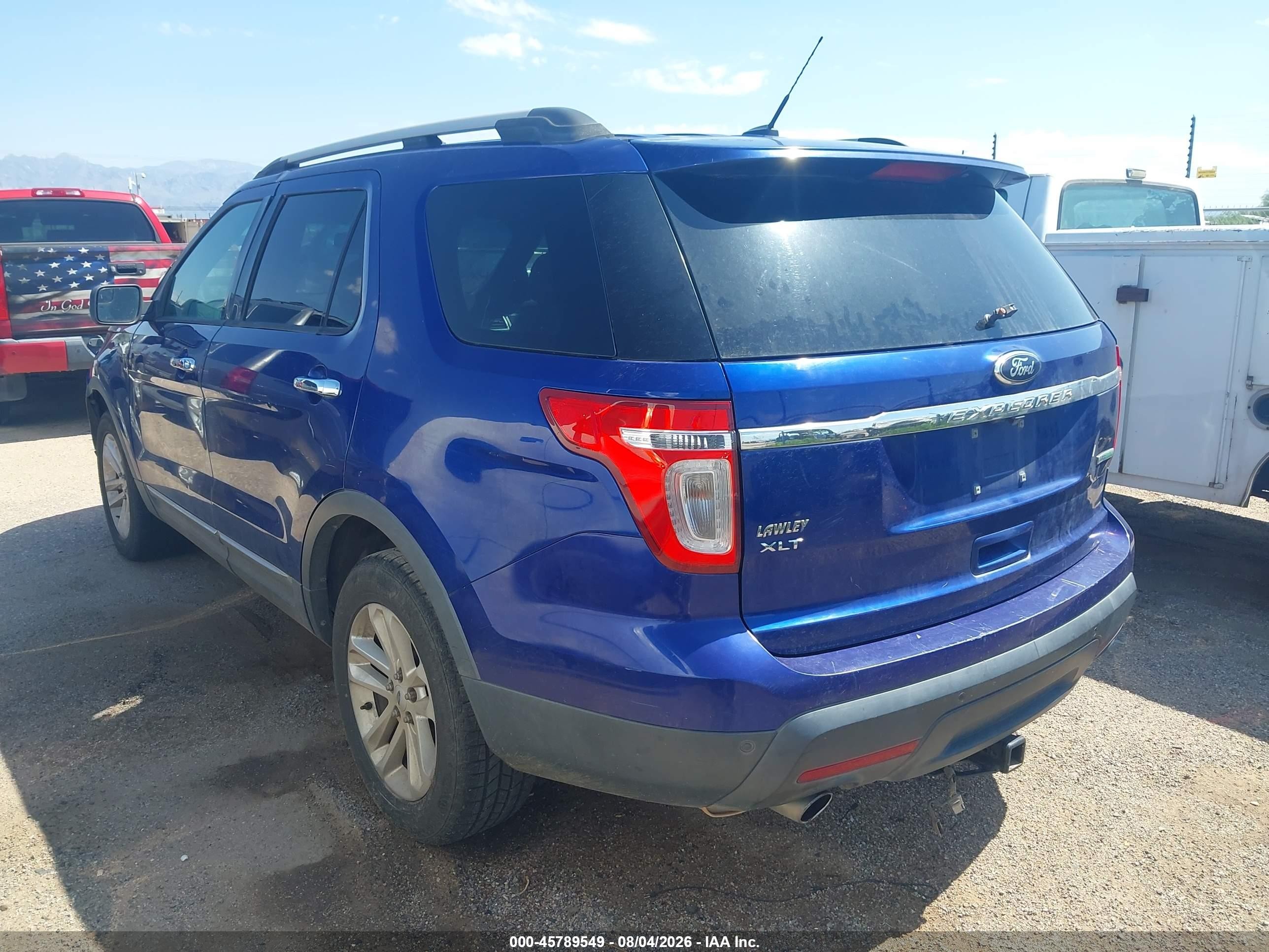 2013 Ford Explorer Xlt Синий vin: 1FM5K7D90DGA17746