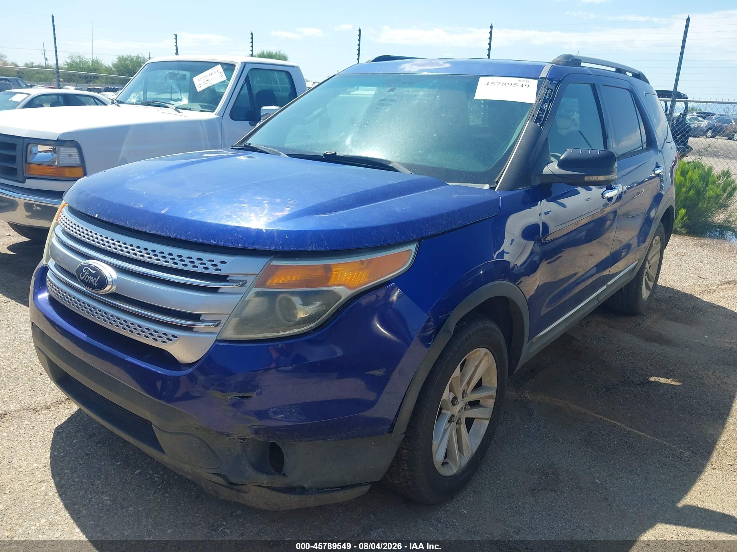 2013 Ford Explorer Xlt Синий vin: 1FM5K7D90DGA17746