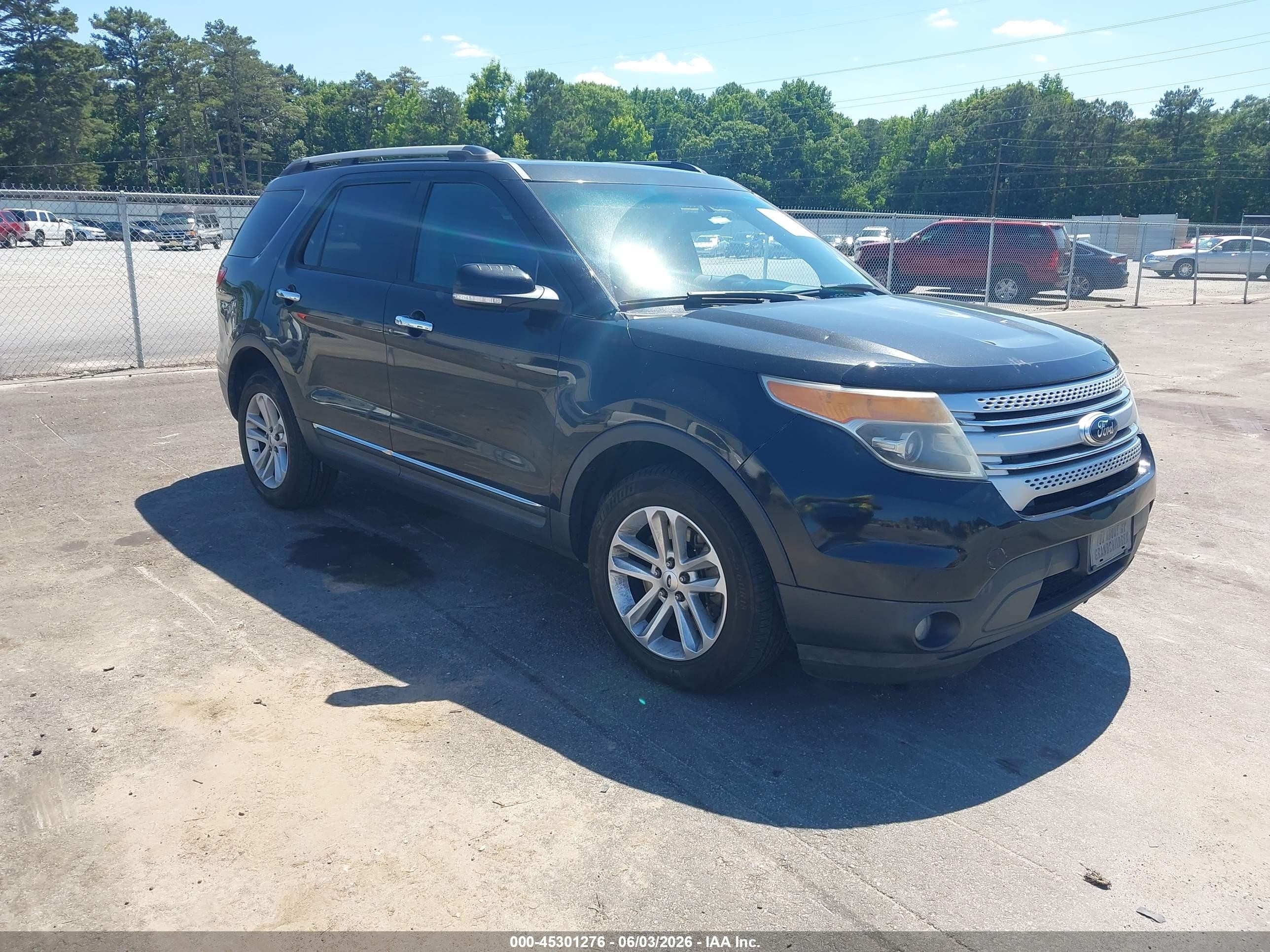 2013 Ford Explorer Xlt Black vin: 1FM5K7D90DGC13492