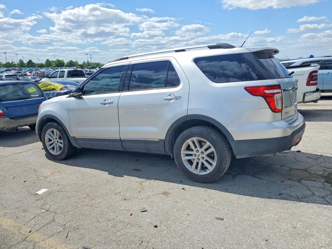 2013 Ford Explorer Xlt Silver vin: 1FM5K7D91DGC43276