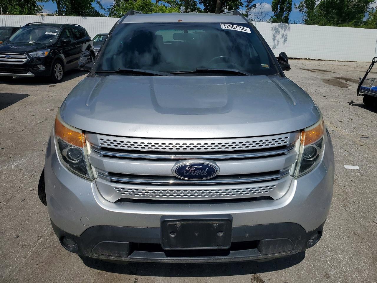 2013 Ford Explorer Xlt Silver vin: 1FM5K7D91DGC43276