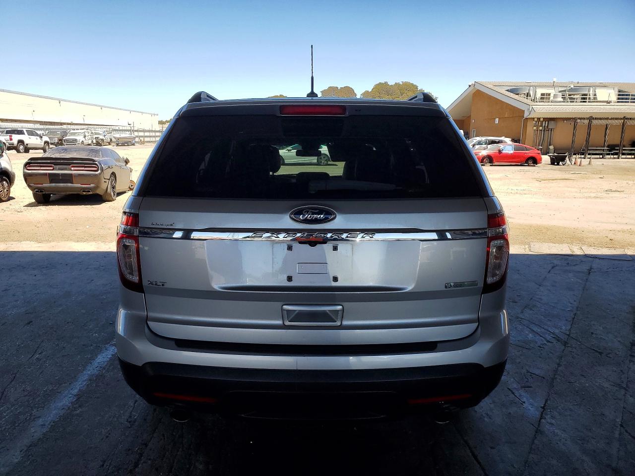 2013 Ford Explorer Xlt Silver vin: 1FM5K7D92DGB07349