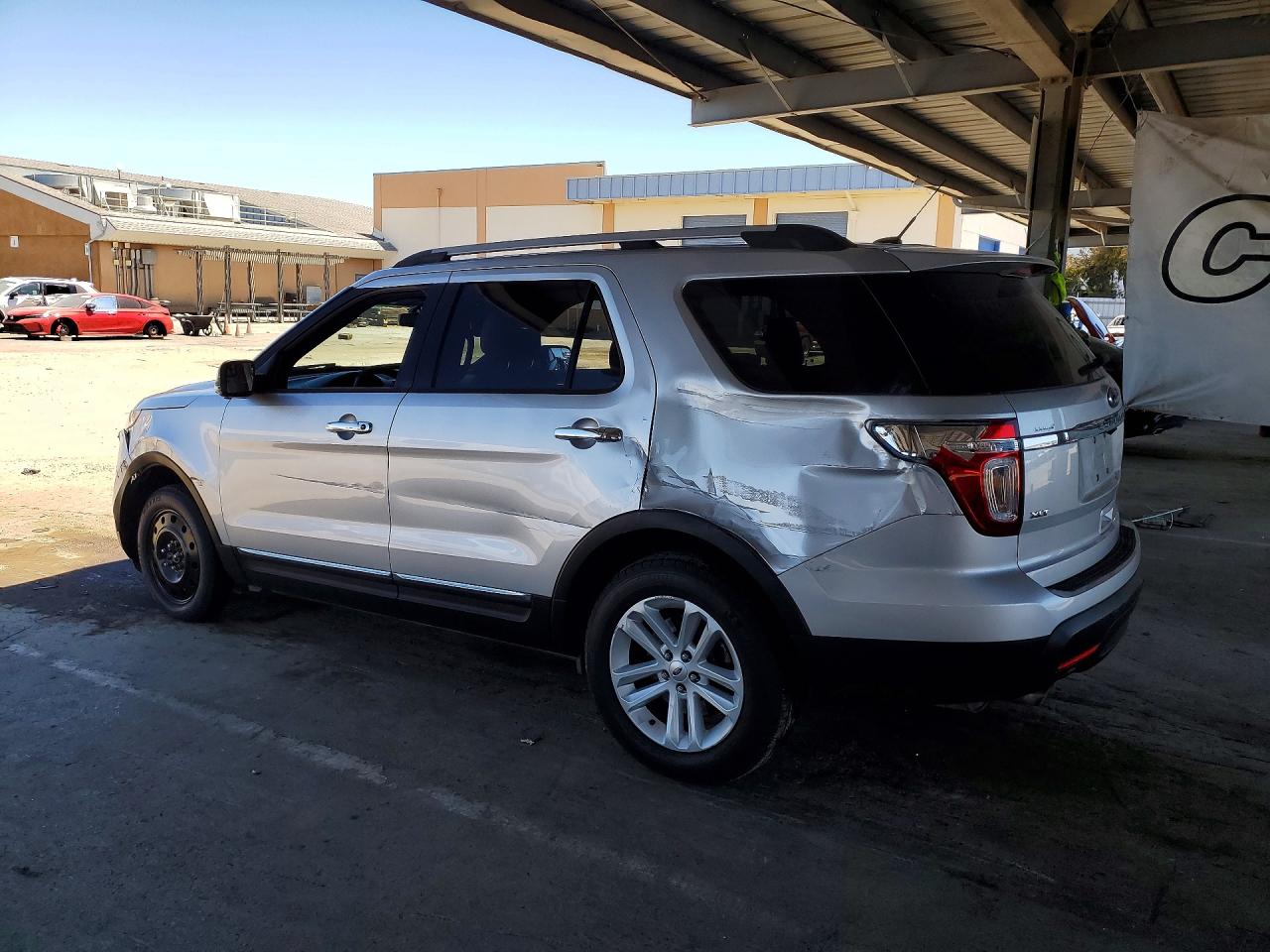 2013 Ford Explorer Xlt Silver vin: 1FM5K7D92DGB07349