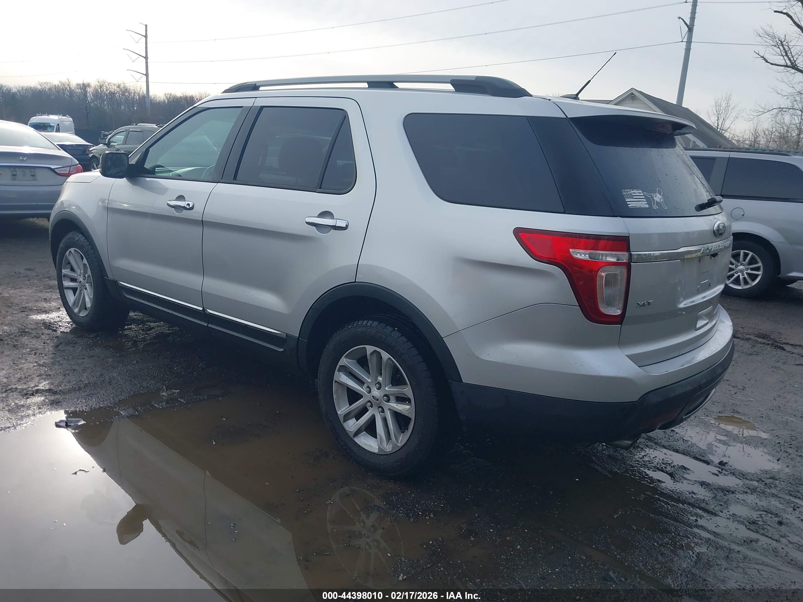 2013 Ford Explorer Xlt Silver vin: 1FM5K7D92DGC90364