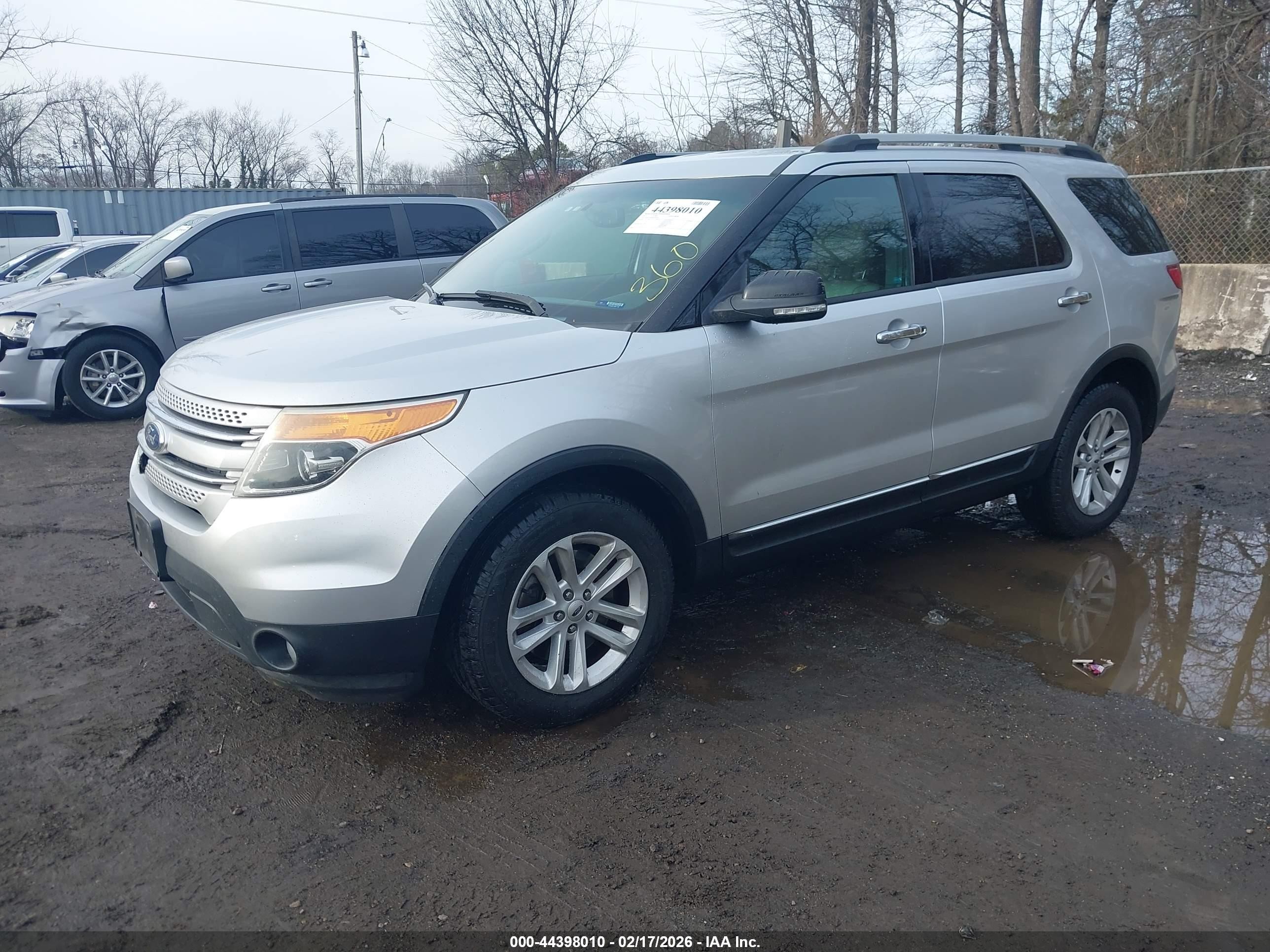 2013 Ford Explorer Xlt Silver vin: 1FM5K7D92DGC90364