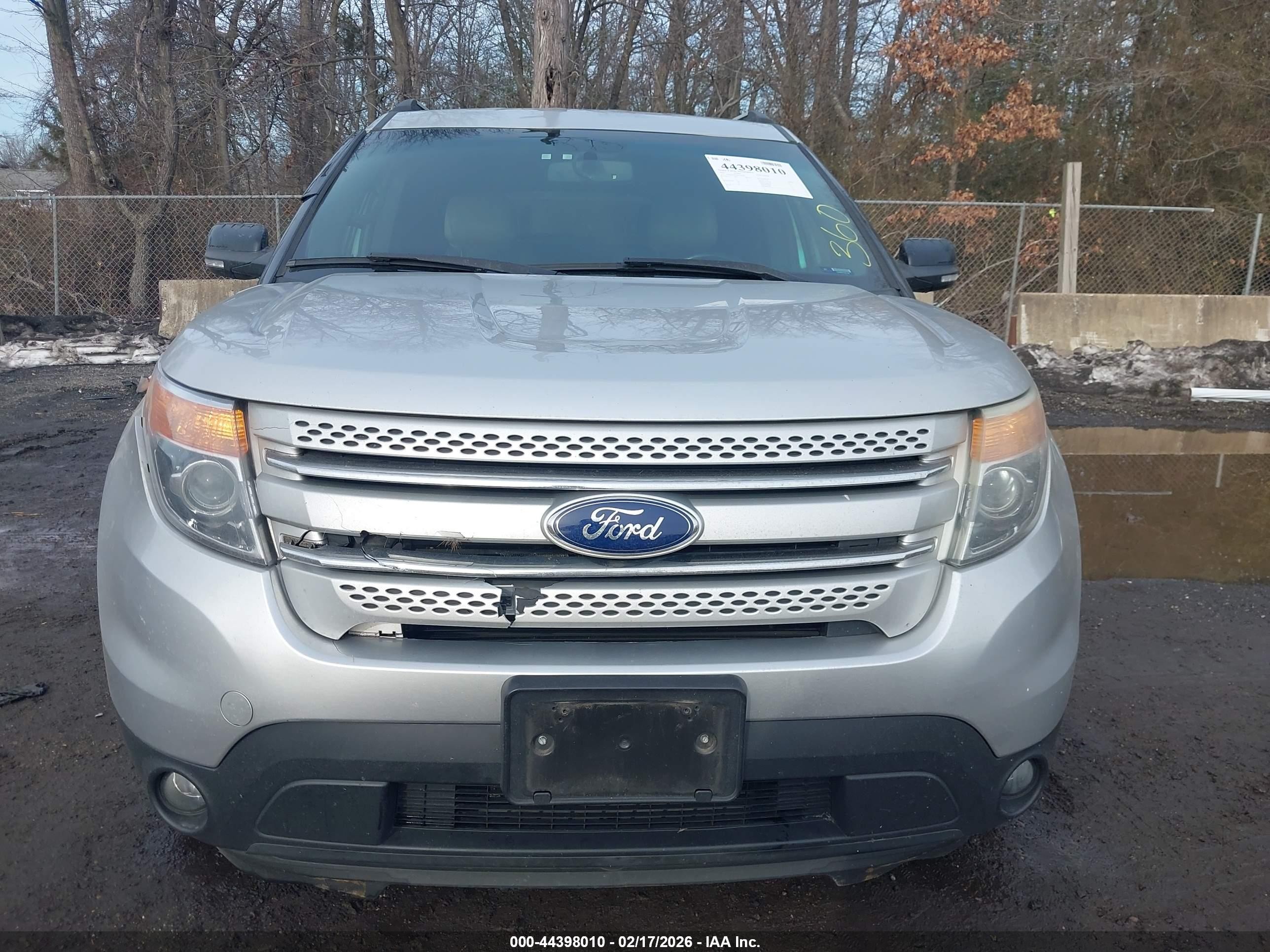 2013 Ford Explorer Xlt Silver vin: 1FM5K7D92DGC90364