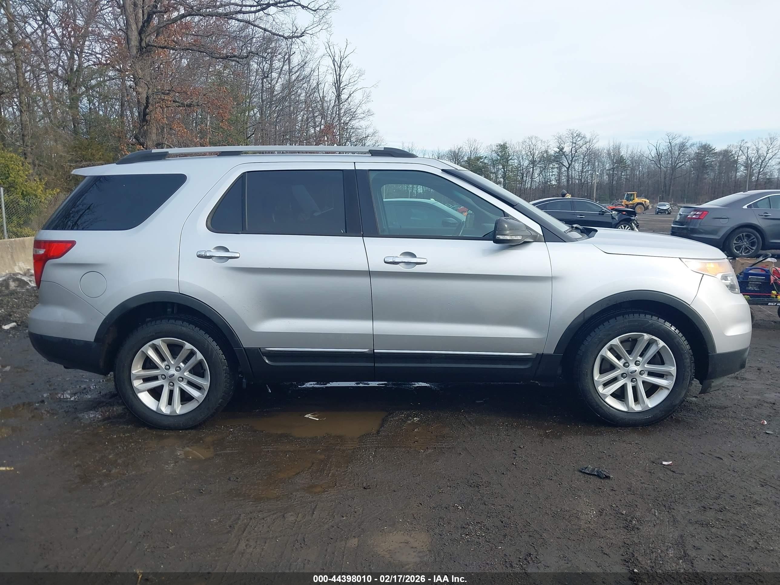 2013 Ford Explorer Xlt Silver vin: 1FM5K7D92DGC90364