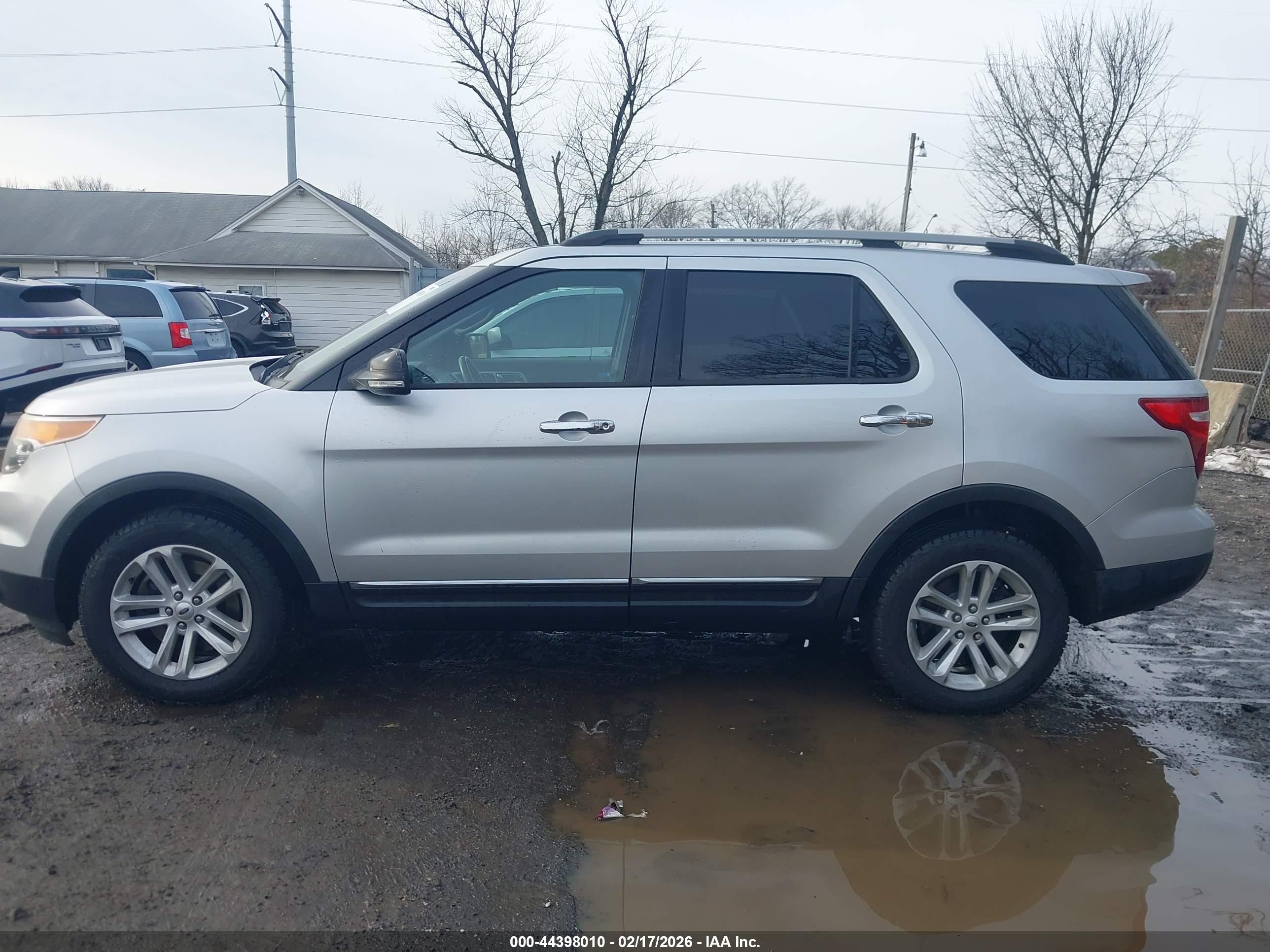 2013 Ford Explorer Xlt Silver vin: 1FM5K7D92DGC90364