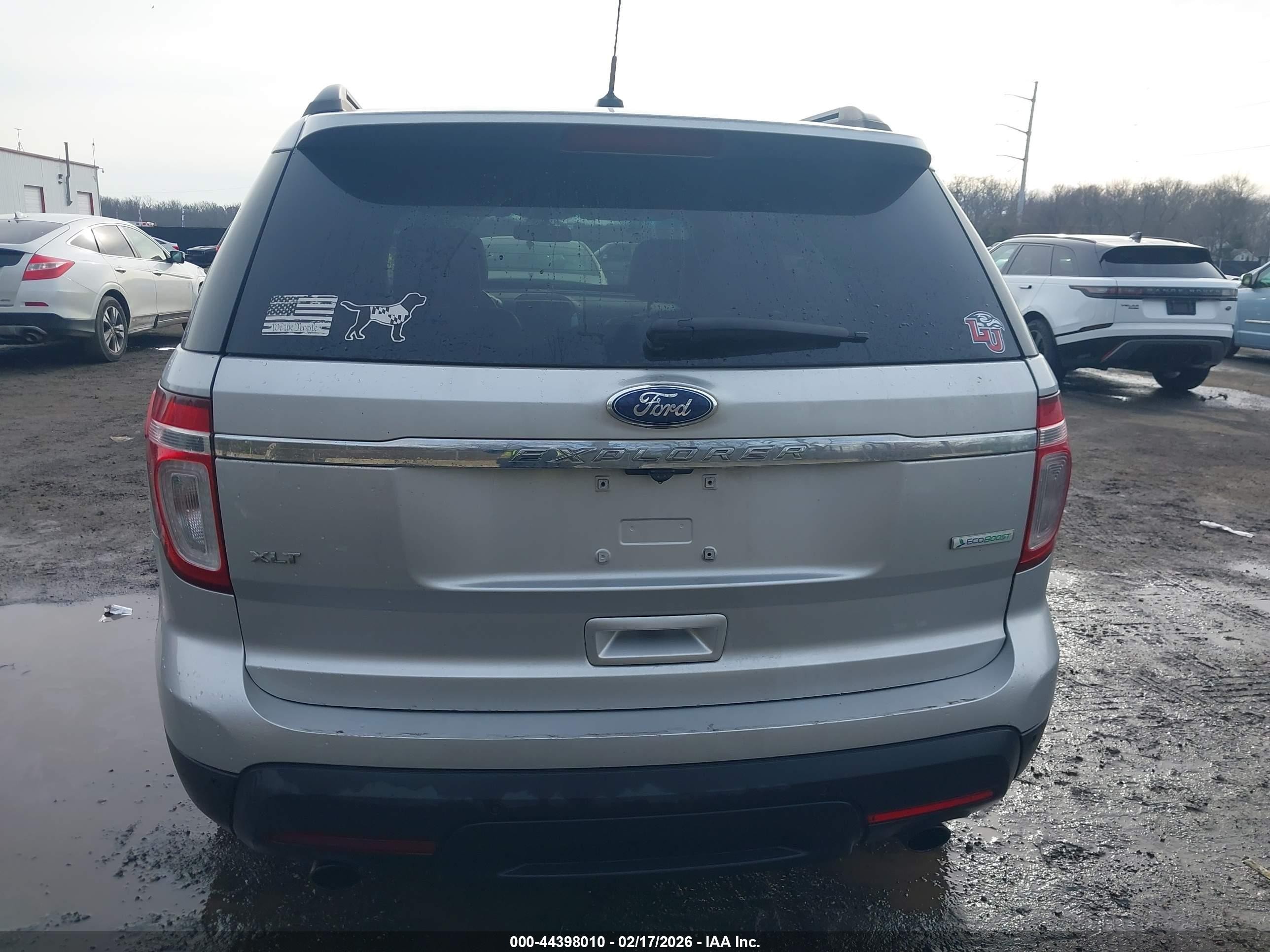 2013 Ford Explorer Xlt Silver vin: 1FM5K7D92DGC90364