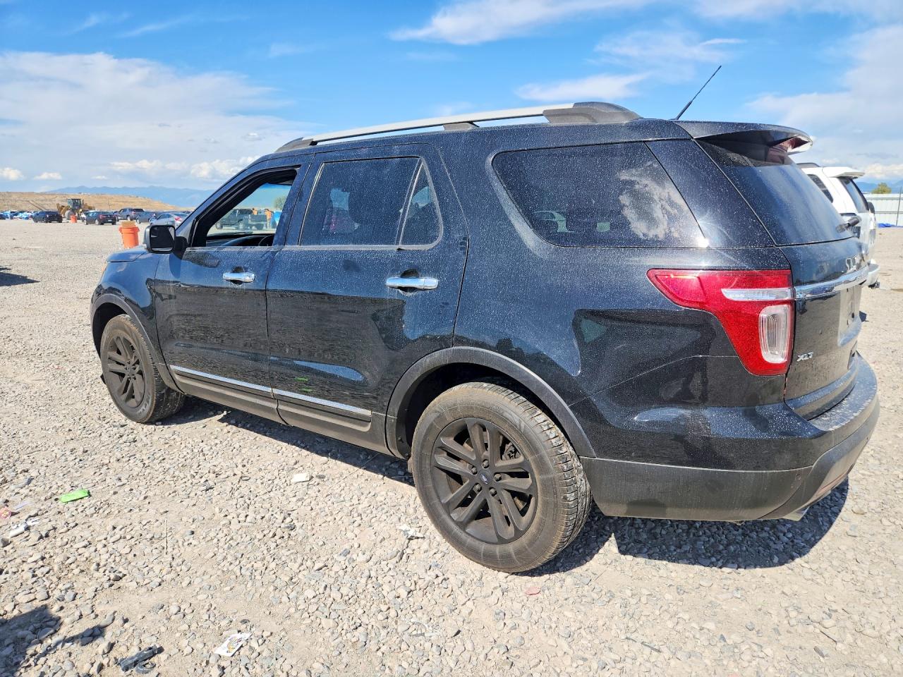 2015 Ford Explorer Xlt Black vin: 1FM5K7D92FGB81261