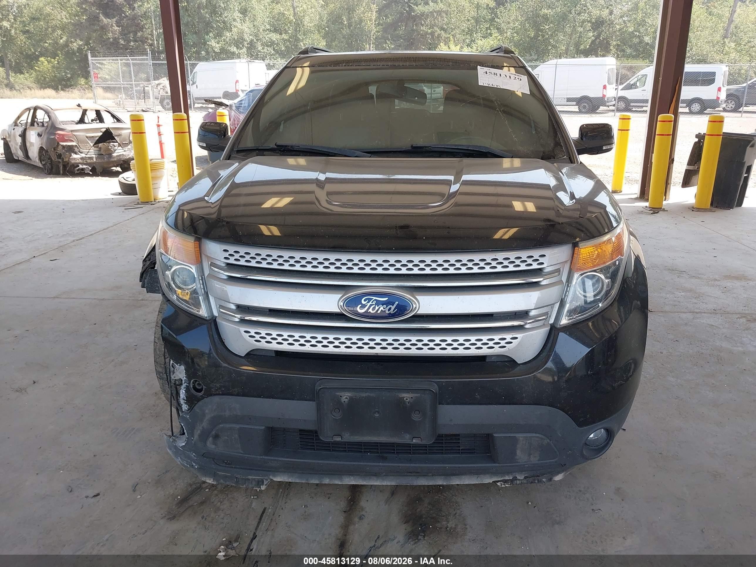 2014 Ford Explorer Xlt Black vin: 1FM5K7D93EGB69697