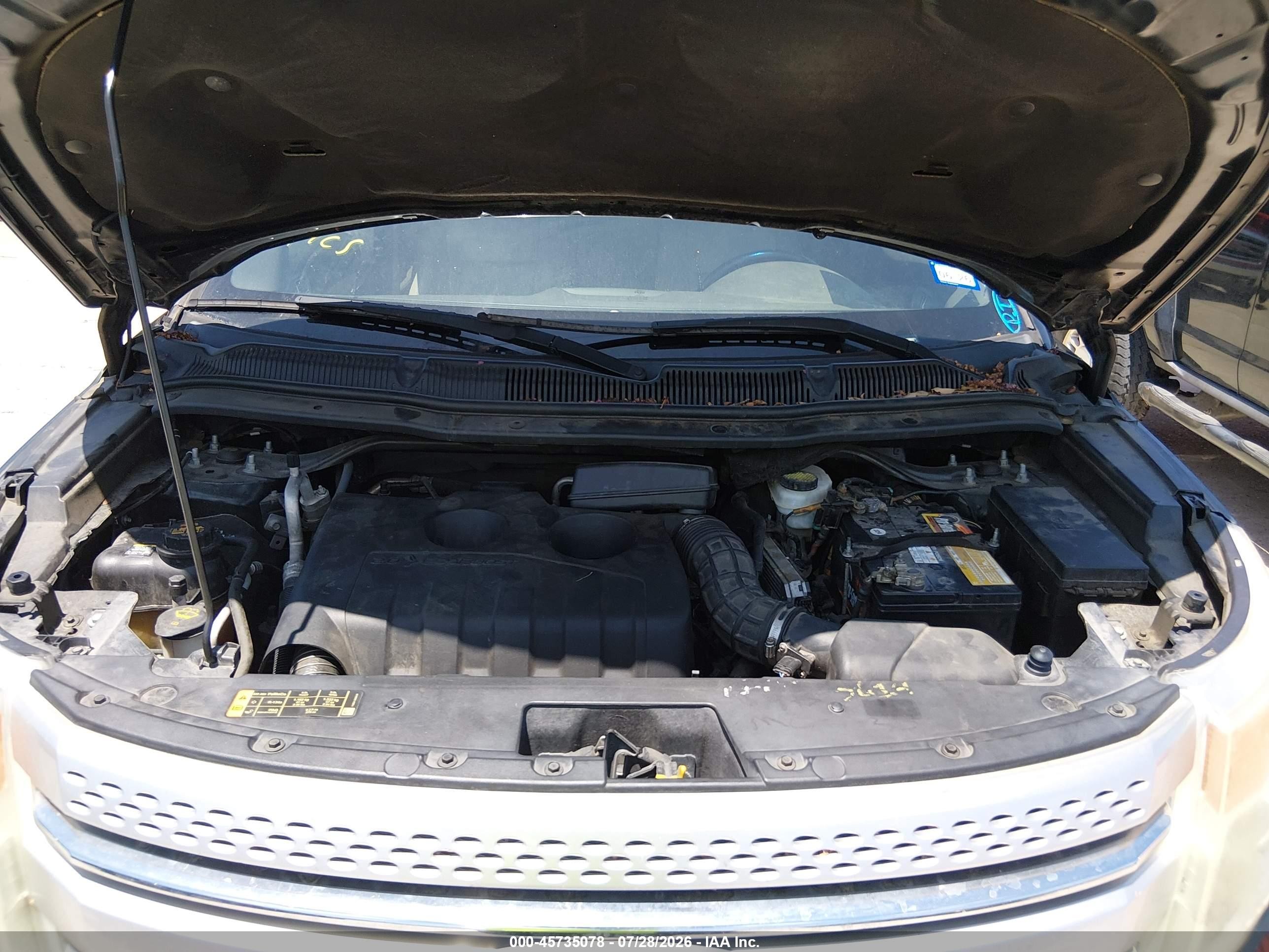 2013 Ford Explorer Xlt Green vin: 1FM5K7D94DGA04112
