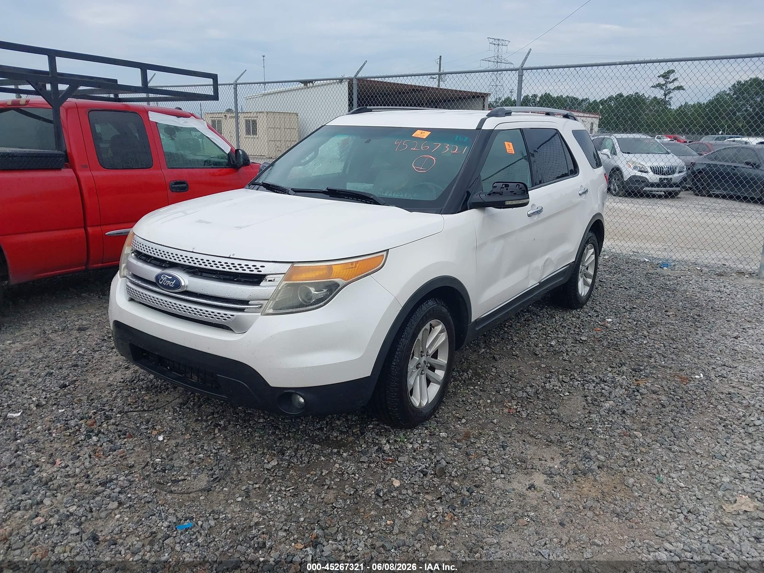2013 Ford Explorer Xlt Gray vin: 1FM5K7D96DGA10610