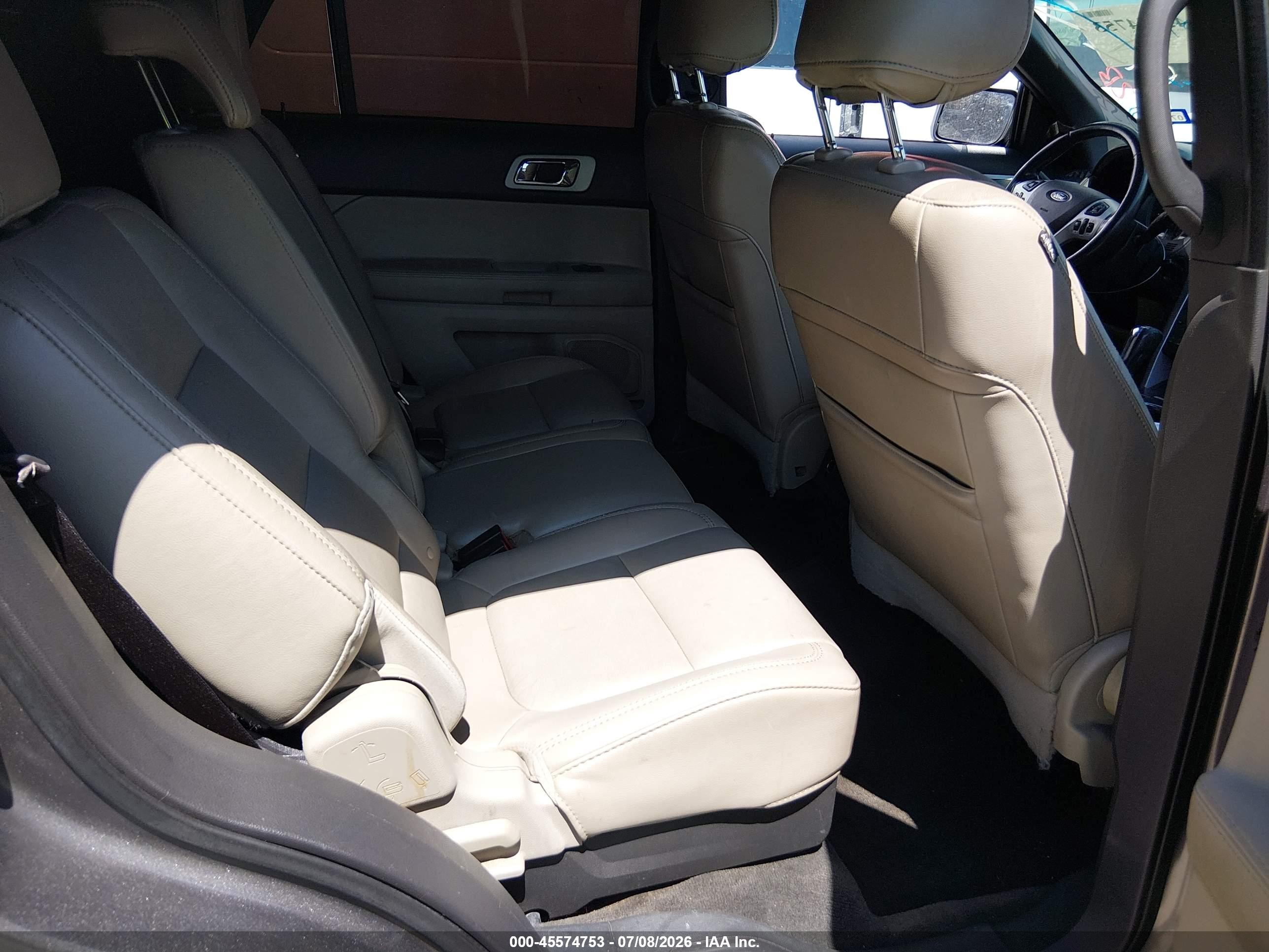 2013 Ford Explorer Xlt Gray vin: 1FM5K7D96DGA92791