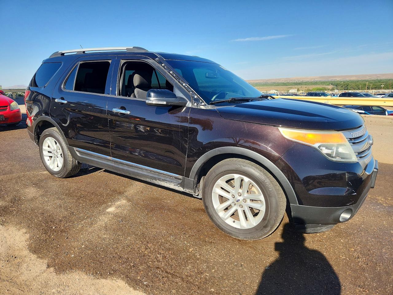 2013 Ford Explorer Xlt Maroon vin: 1FM5K7D96DGB62452