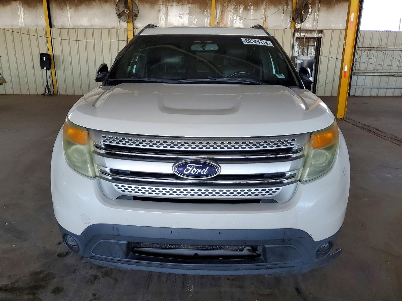 2013 Ford Explorer Xlt White vin: 1FM5K7D97DGA04170