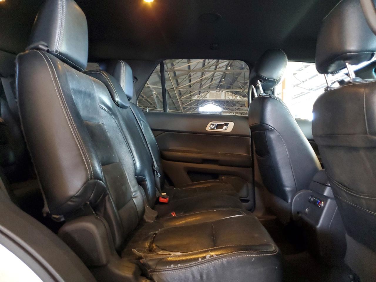 2013 Ford Explorer Xlt White vin: 1FM5K7D97DGA04170