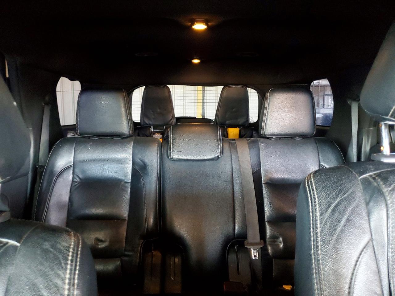 2013 Ford Explorer Xlt White vin: 1FM5K7D97DGA04170