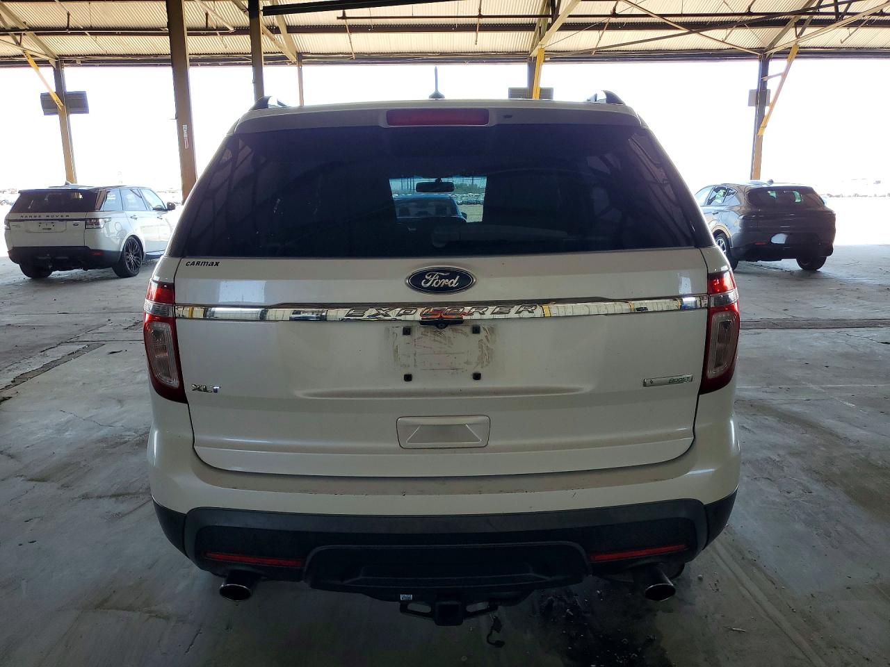 2013 Ford Explorer Xlt White vin: 1FM5K7D97DGA04170