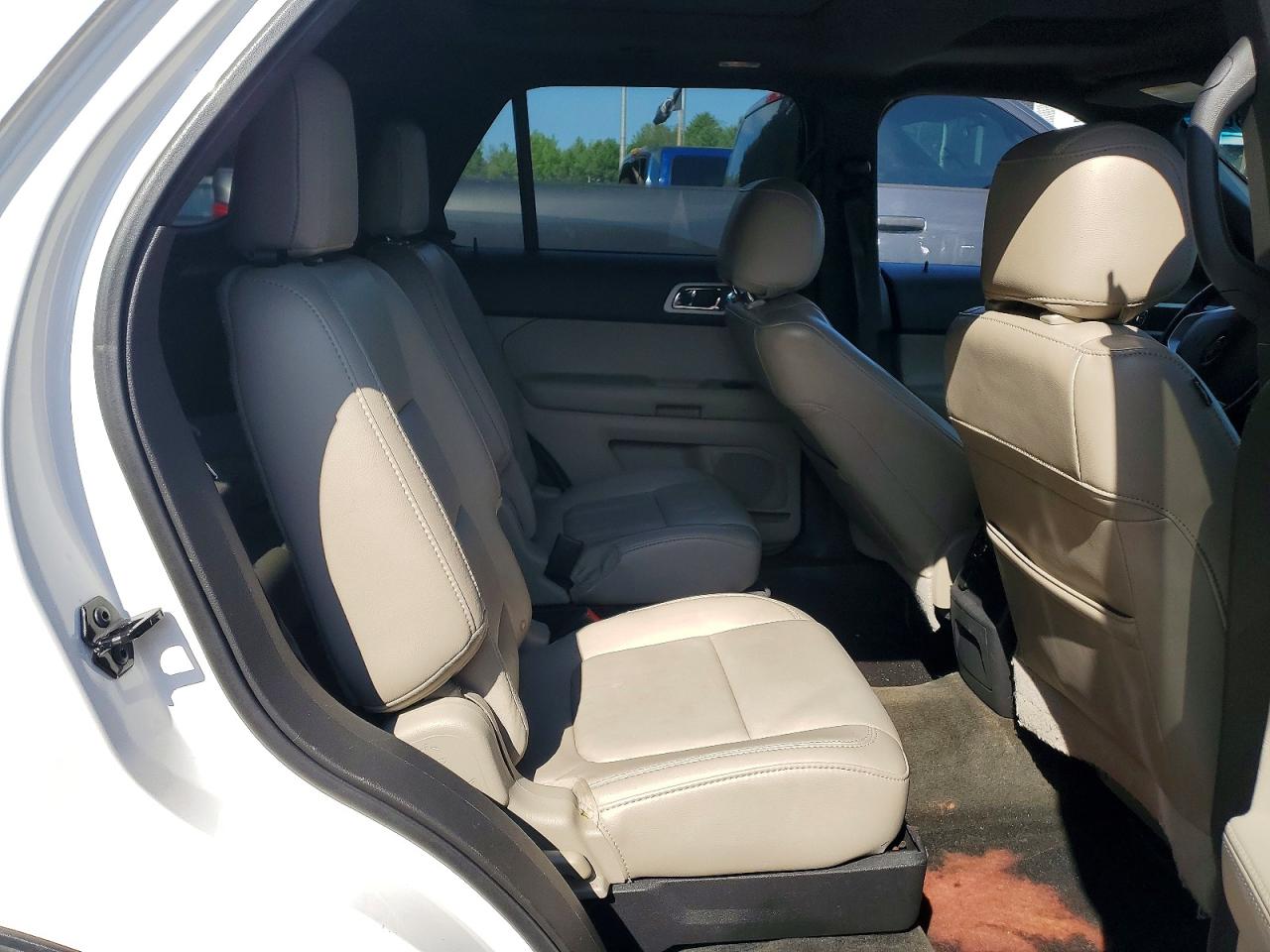2013 Ford Explorer Xlt White vin: 1FM5K7D97DGC13585