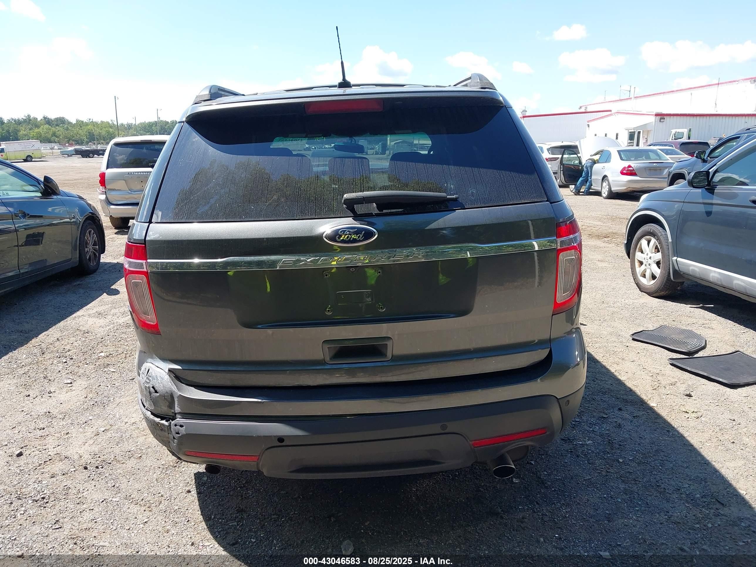 2015 Ford Explorer Xlt Gray vin: 1FM5K7D97FGB13845