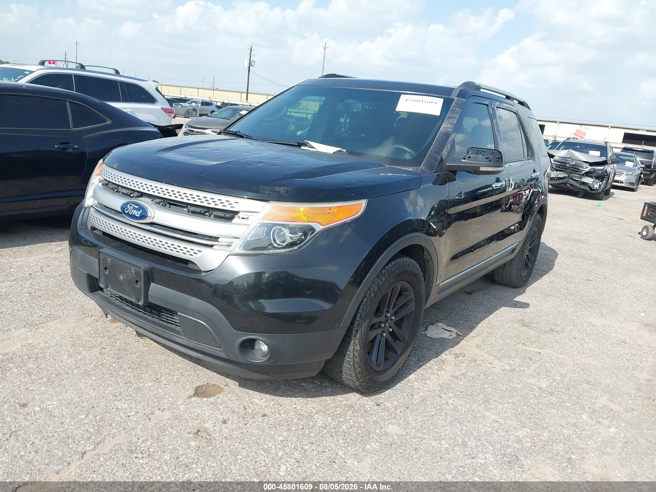 2015 Ford Explorer Xlt Black vin: 1FM5K7D97FGC63230