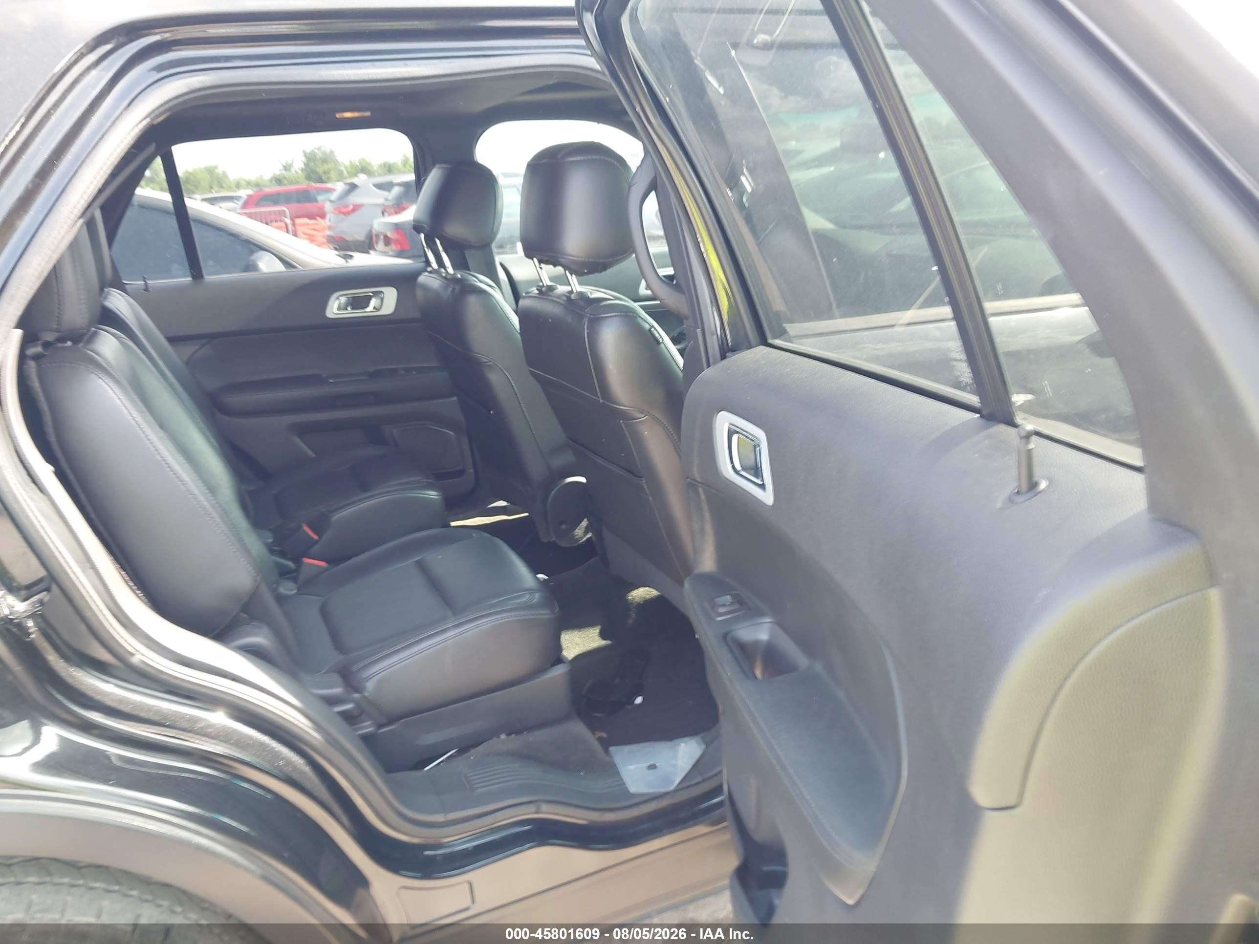 2015 Ford Explorer Xlt Black vin: 1FM5K7D97FGC63230