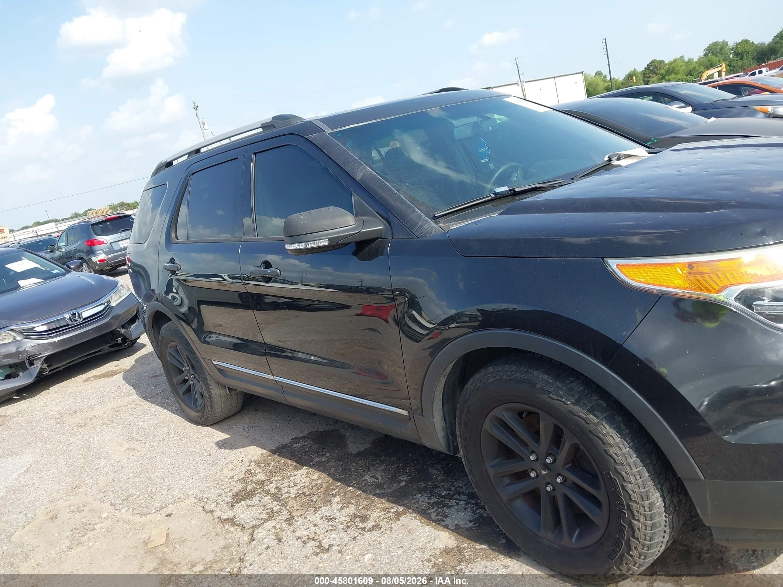 2015 Ford Explorer Xlt Black vin: 1FM5K7D97FGC63230