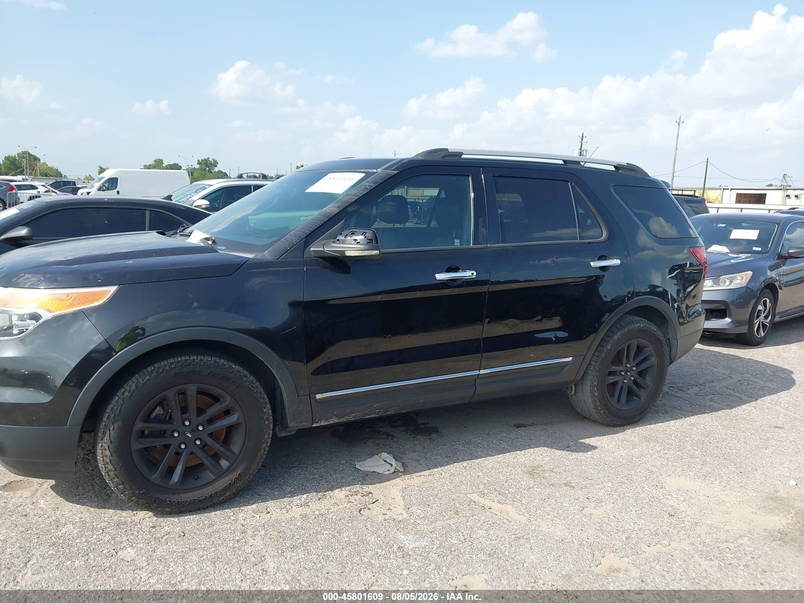 2015 Ford Explorer Xlt Black vin: 1FM5K7D97FGC63230